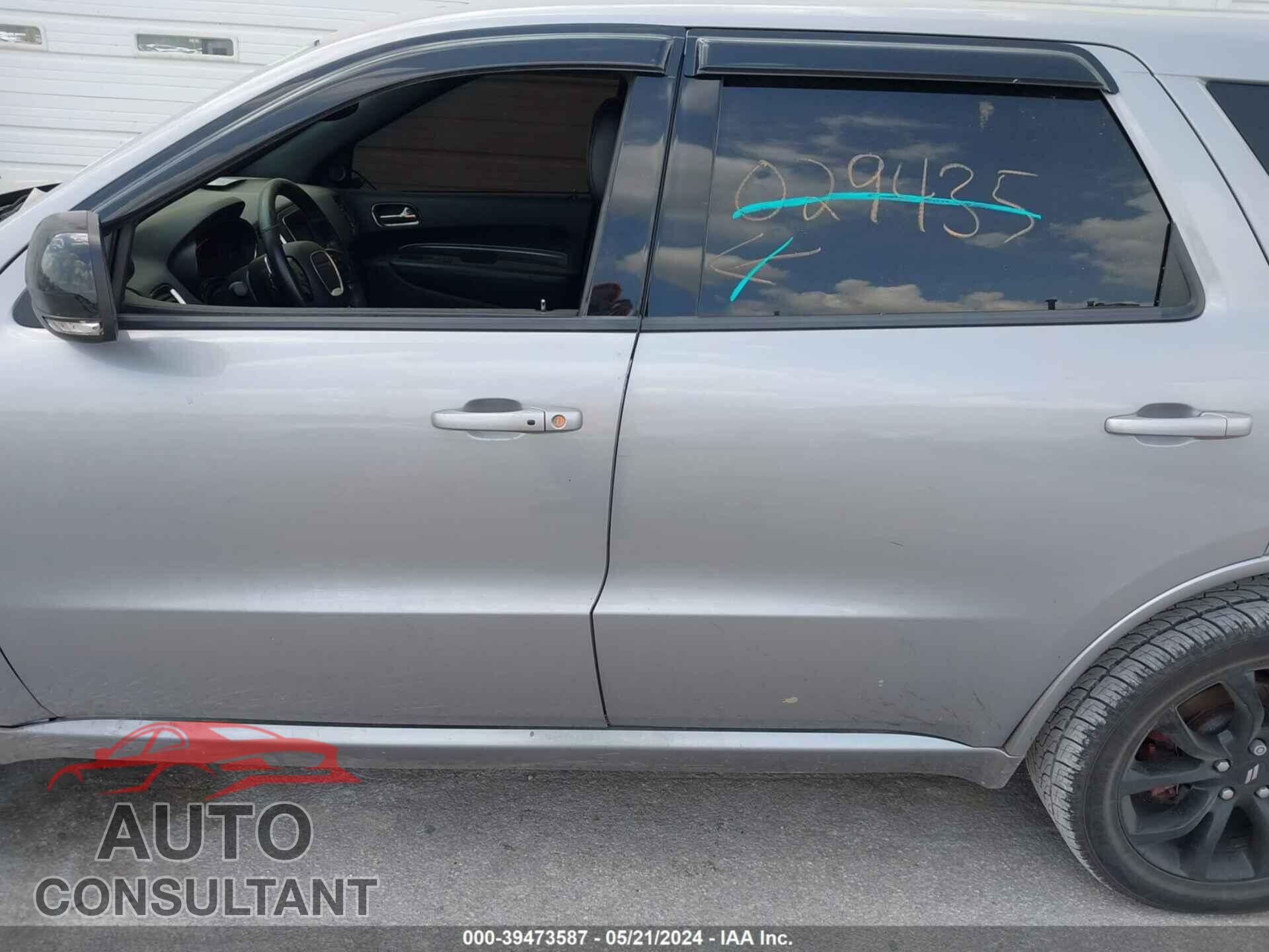 DODGE DURANGO 2019 - 1C4SDJCTXKC848719