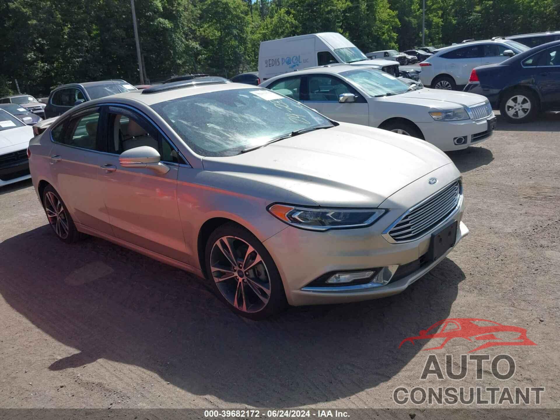 FORD FUSION 2017 - 3FA6P0D93HR184933