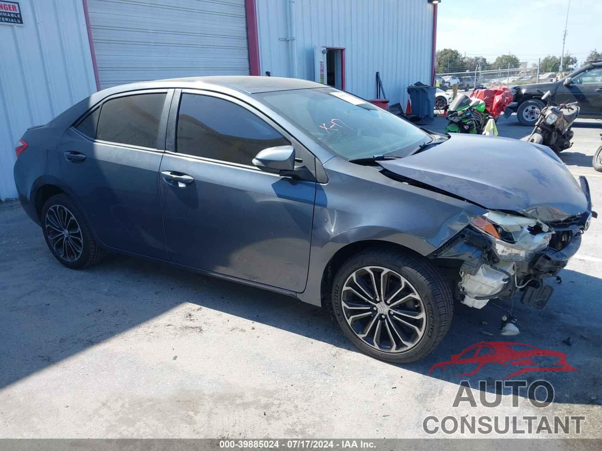 TOYOTA COROLLA 2016 - 5YFBURHE2GP480575