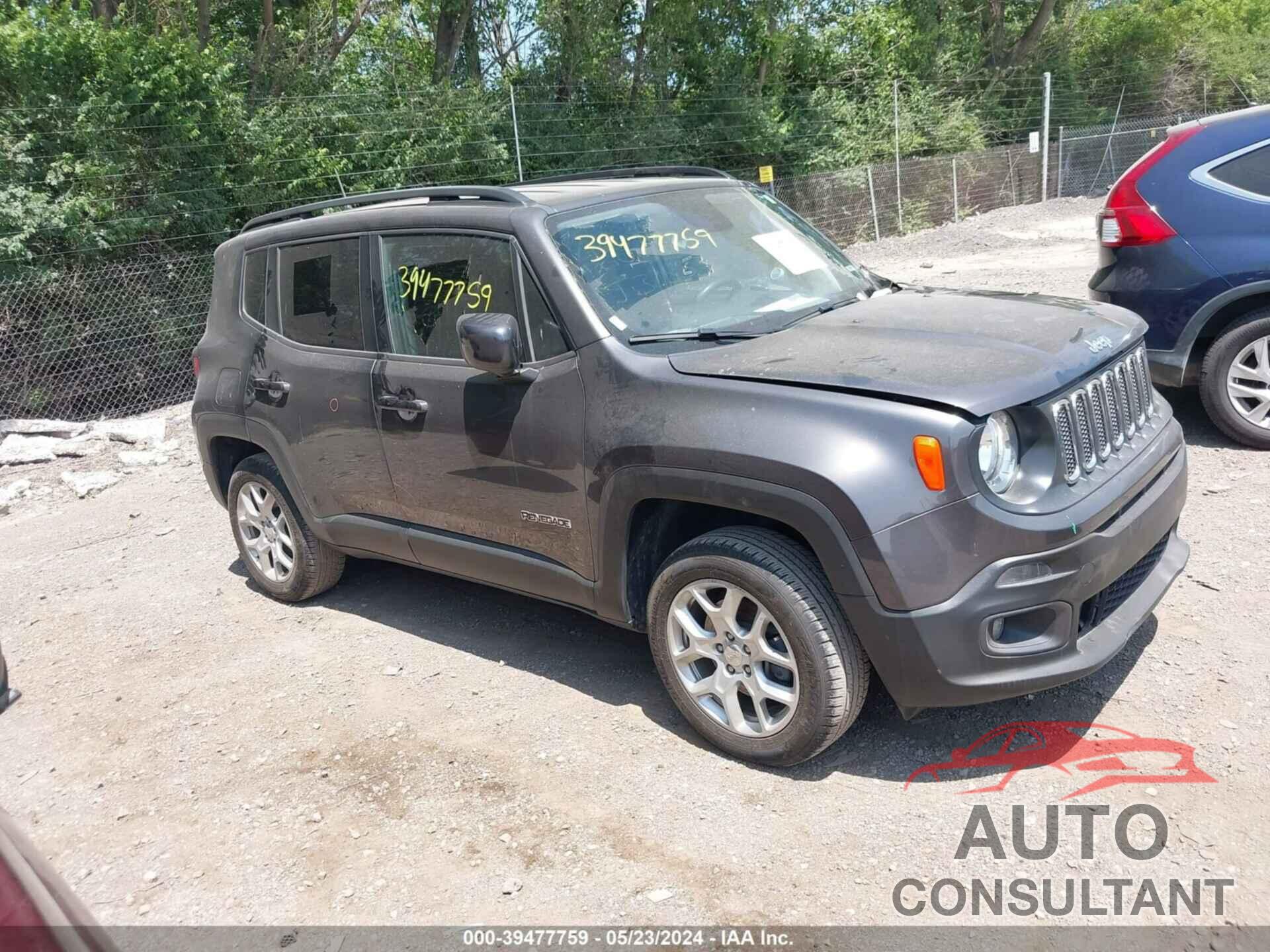 JEEP RENEGADE 2018 - ZACCJBBB7JPJ32833