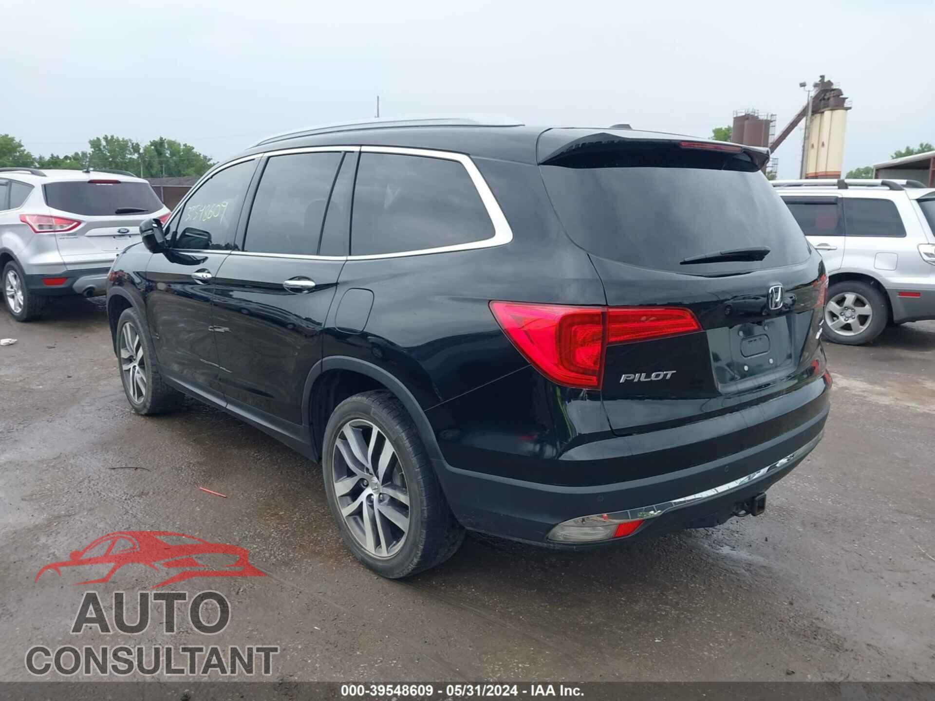 HONDA PILOT 2017 - 5FNYF6H97HB065271