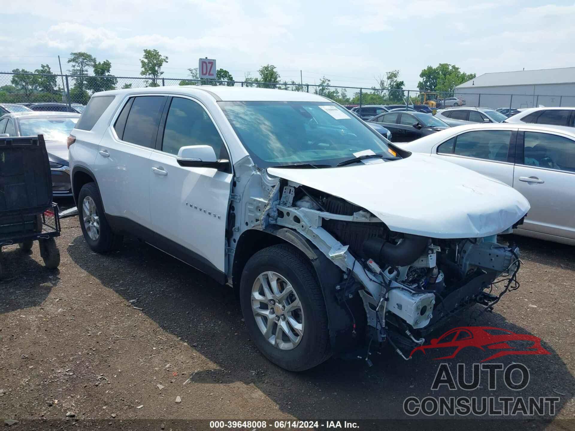 CHEVROLET TRAVERSE 2022 - 1GNEVLKW8NJ182453