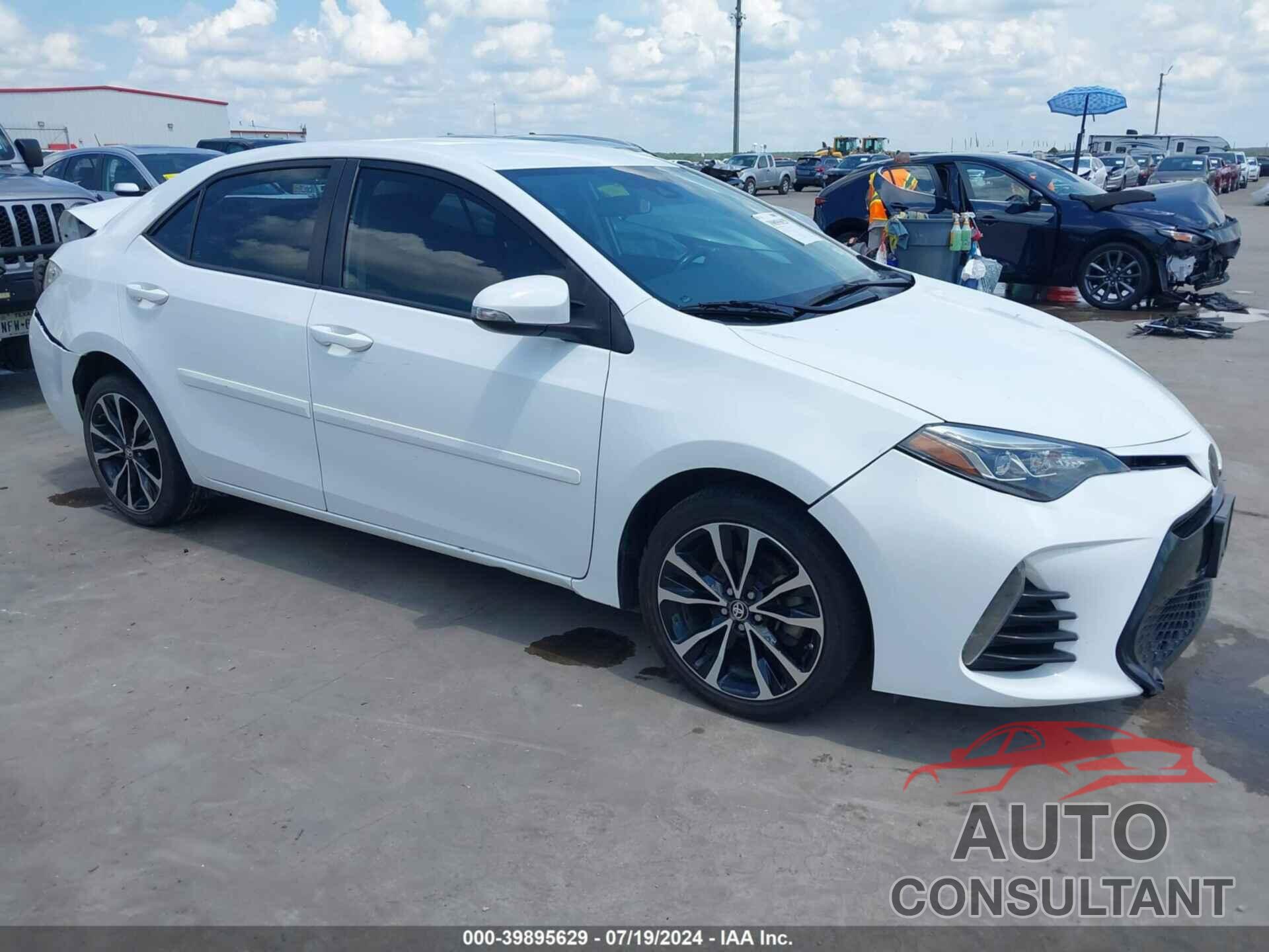 TOYOTA COROLLA 2019 - 5YFBURHE3KP890052