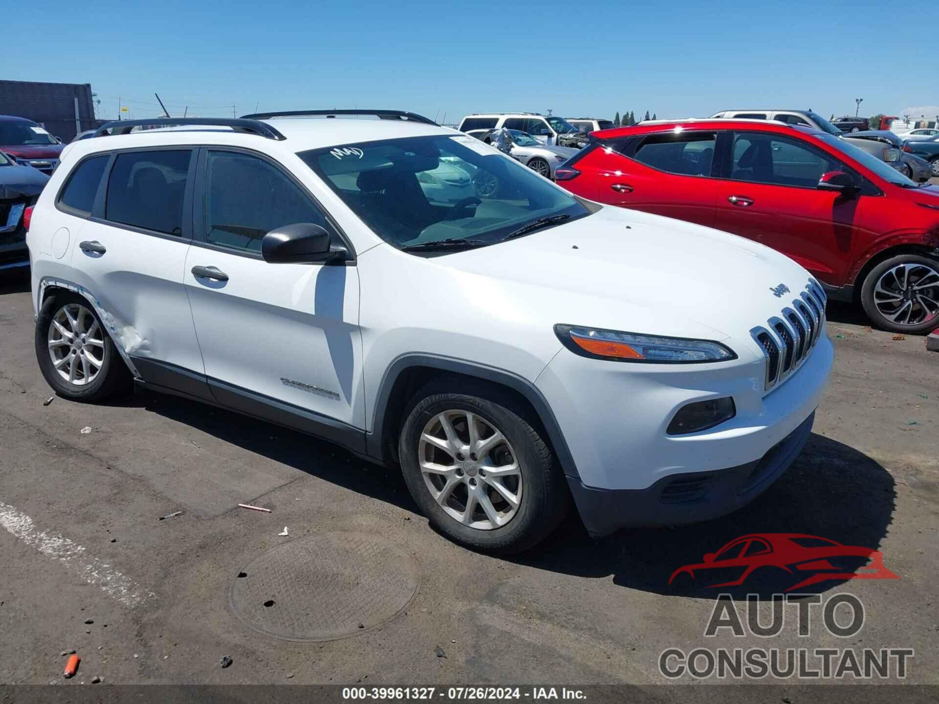 JEEP CHEROKEE 2016 - 1C4PJLAB1GW258046