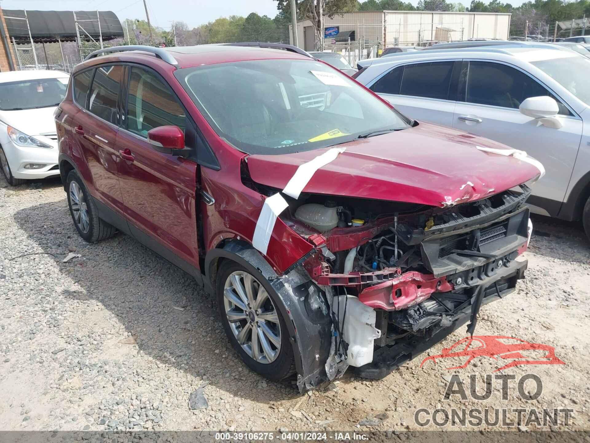 FORD ESCAPE 2018 - 1FMCU9J93JUD02066