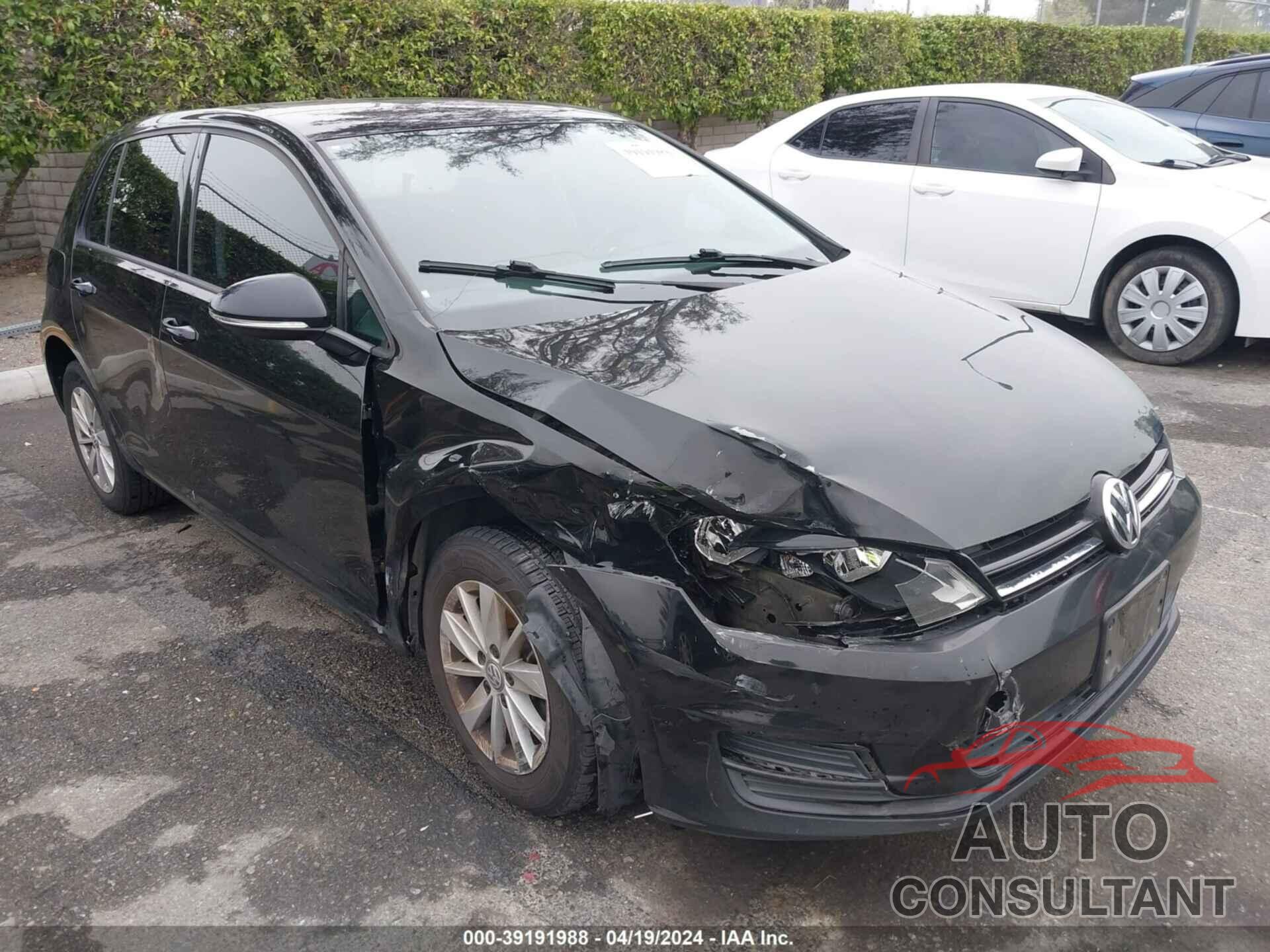 VOLKSWAGEN GOLF 2016 - 3VW117AU9GM005083