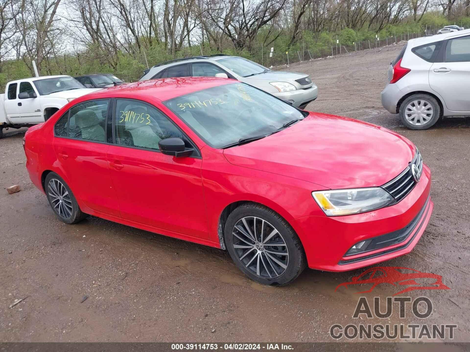 VOLKSWAGEN JETTA 2016 - 3VWD17AJ1GM280837