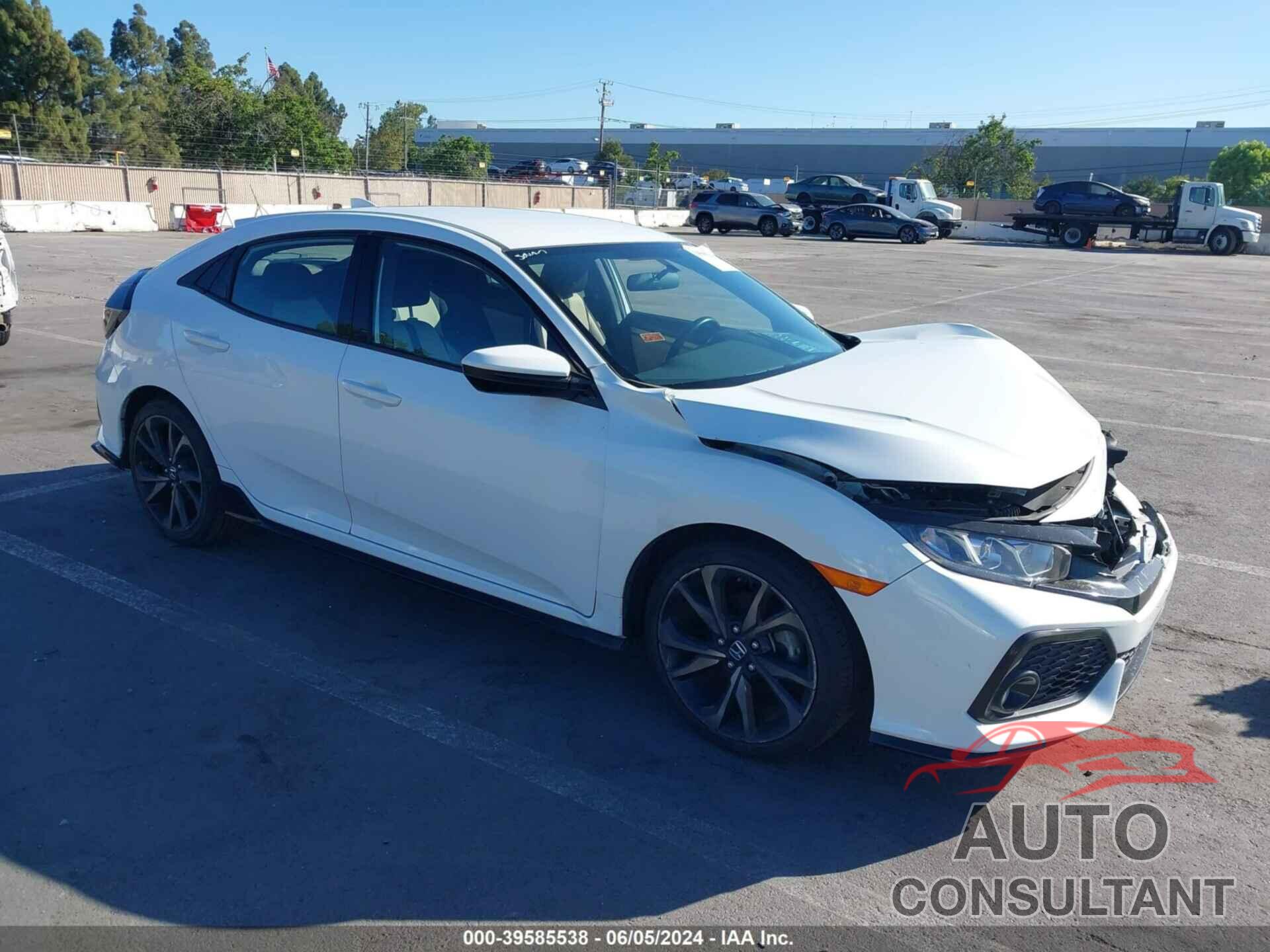 HONDA CIVIC 2017 - SHHFK7H4XHU423555