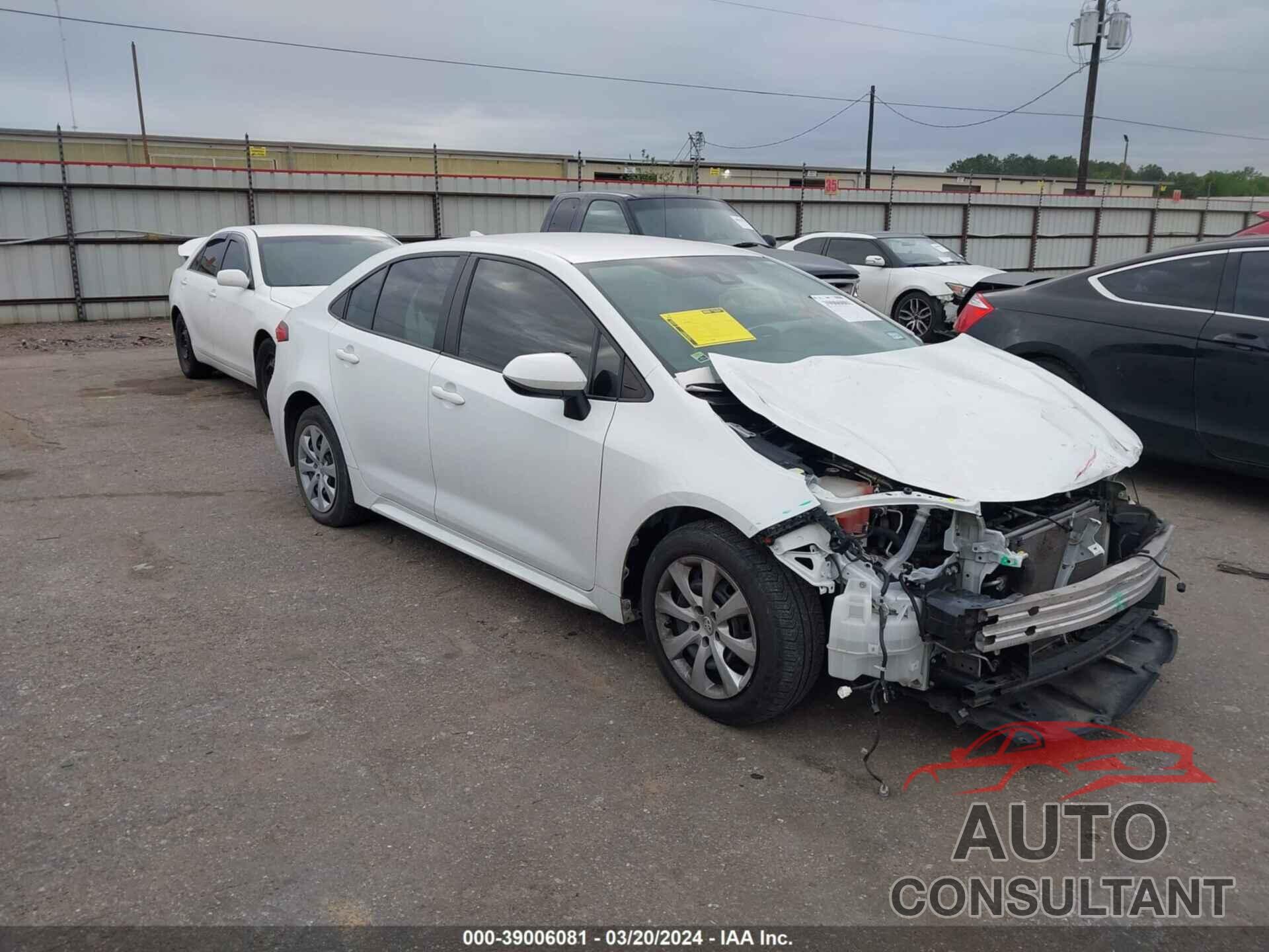 TOYOTA COROLLA 2021 - 5YFEPMAE0MP156568