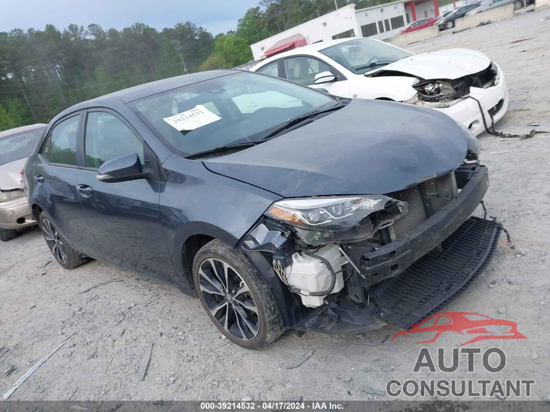 TOYOTA COROLLA 2019 - 2T1BURHE2KC213784