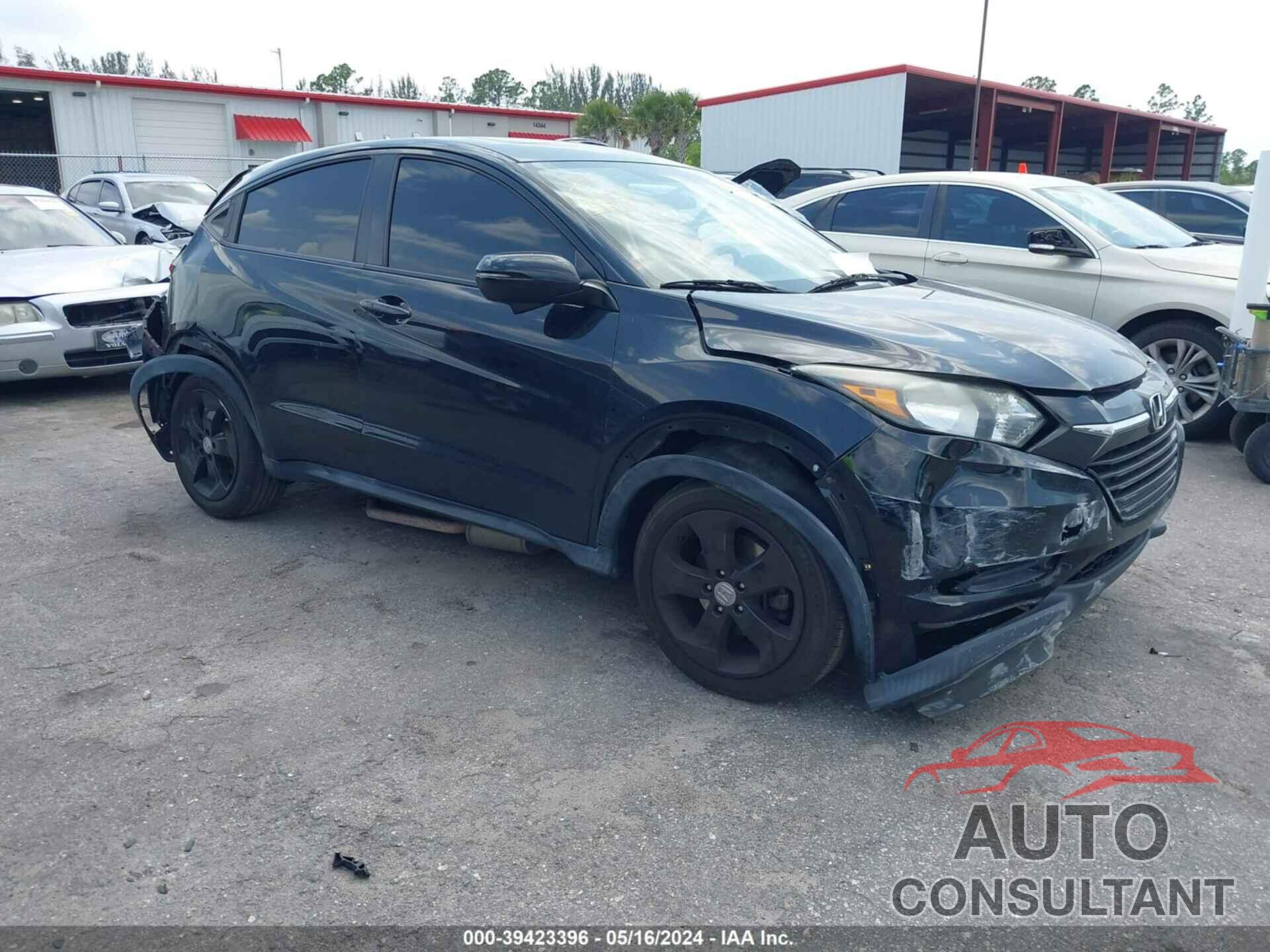 HONDA HR-V 2016 - 3CZRU6H54GM722121