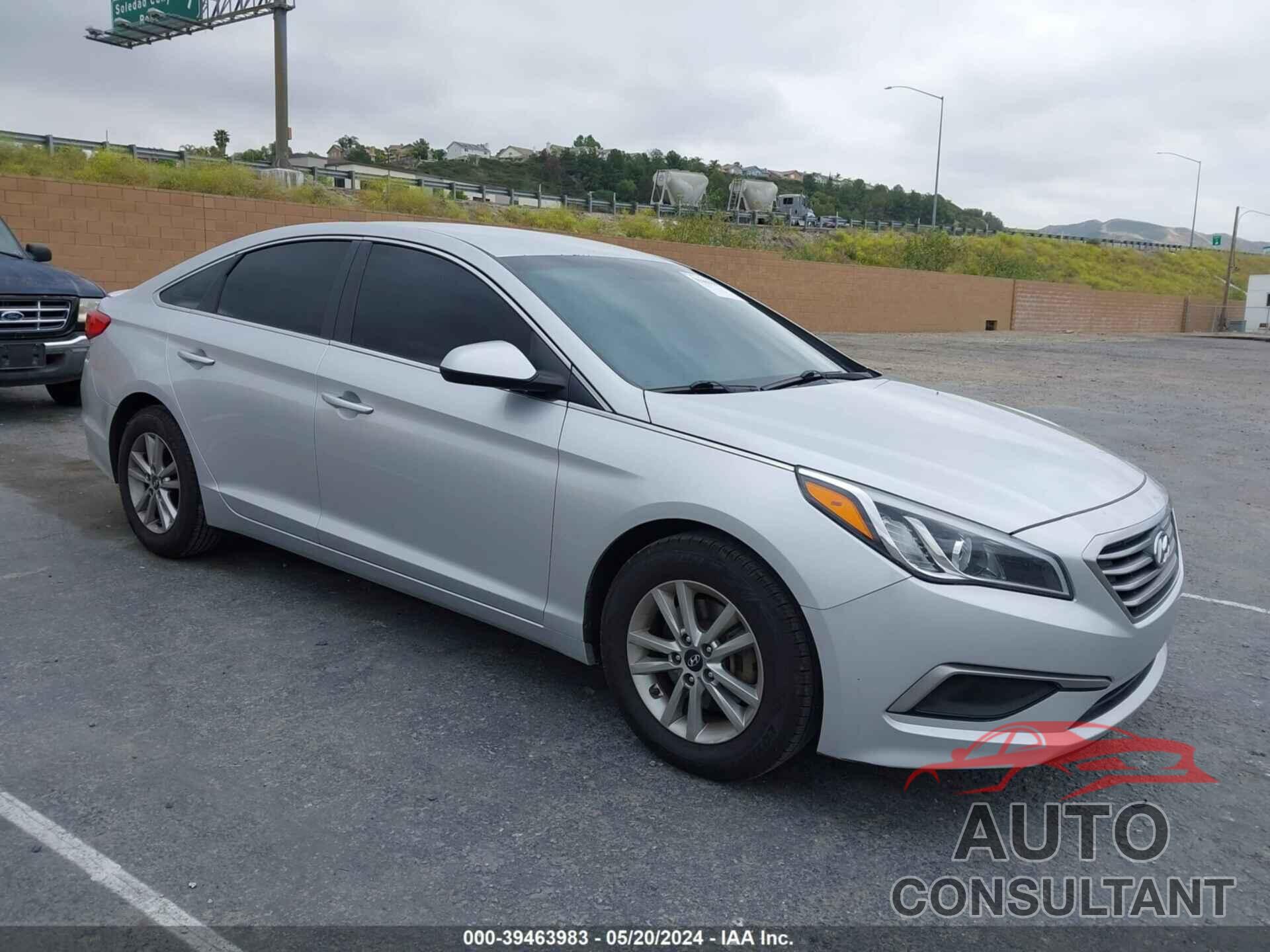 HYUNDAI SONATA 2016 - 5NPE24AF5GH387183