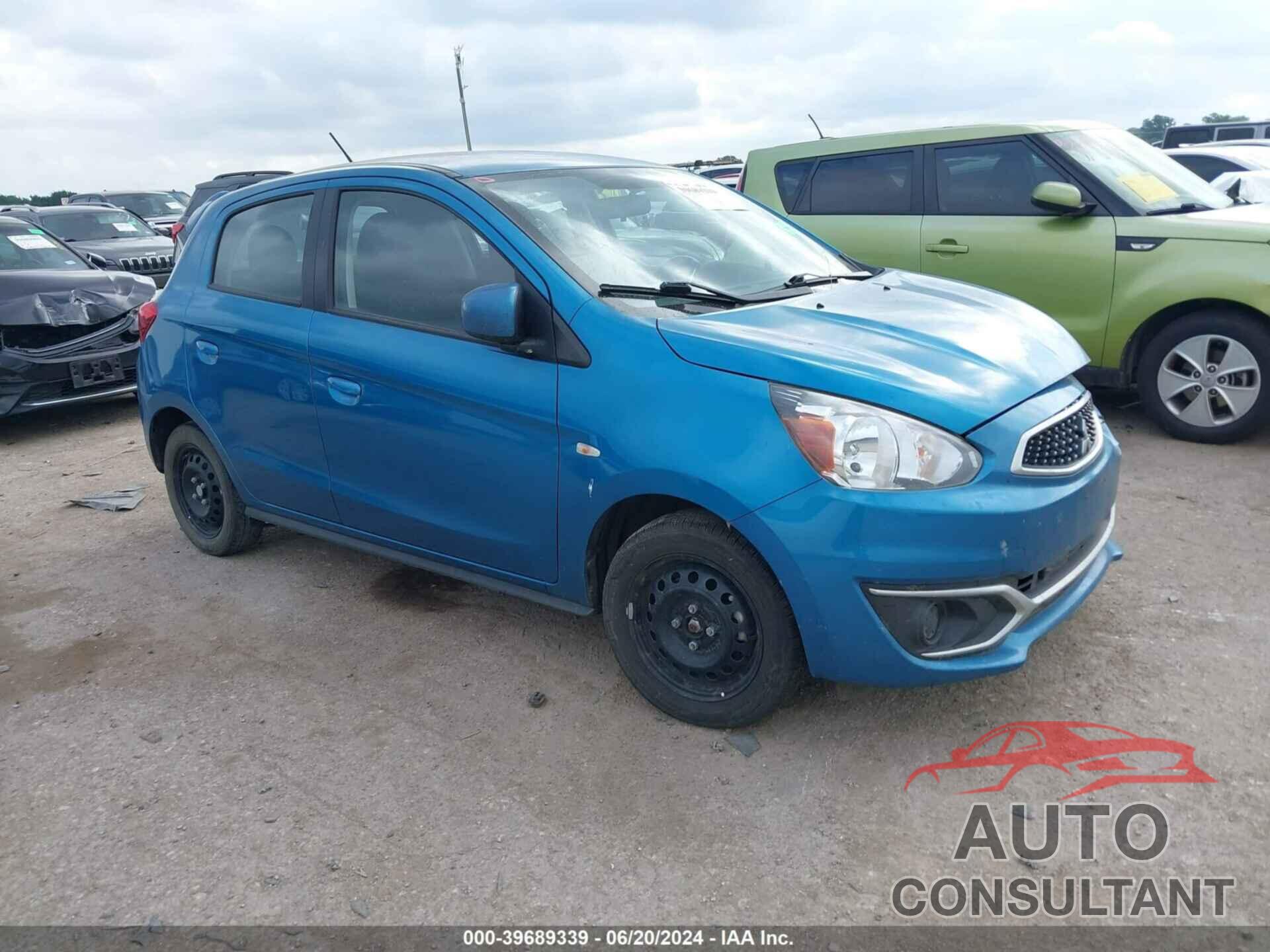 MITSUBISHI MIRAGE 2019 - ML32A3HJ8KH011338