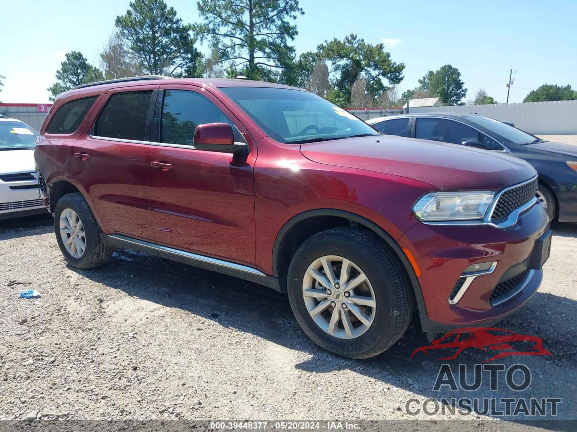 DODGE DURANGO 2022 - 1C4RDJAG2NC103939