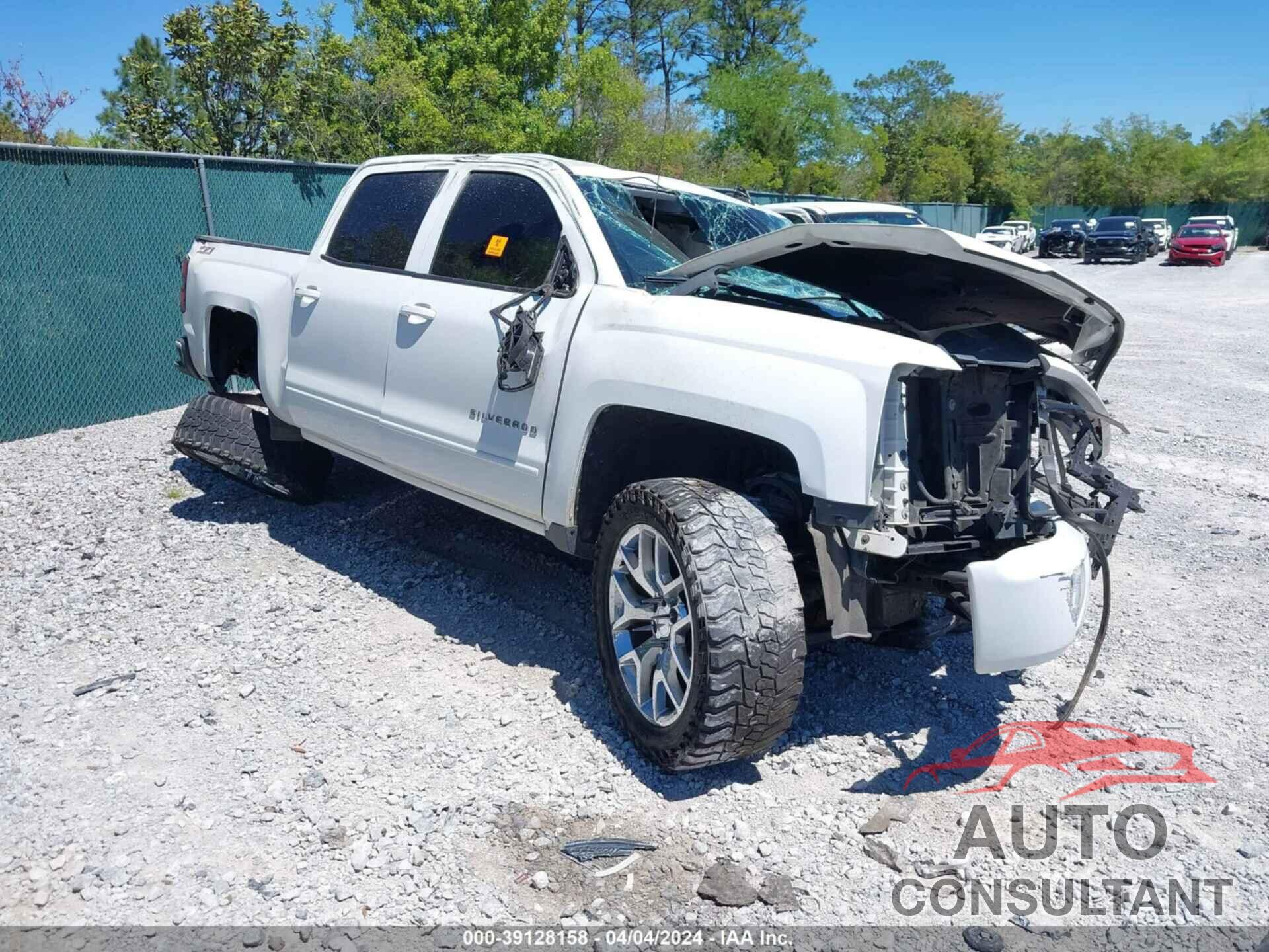 CHEVROLET SILVERADO 2017 - 3GCUKREC0HG139846