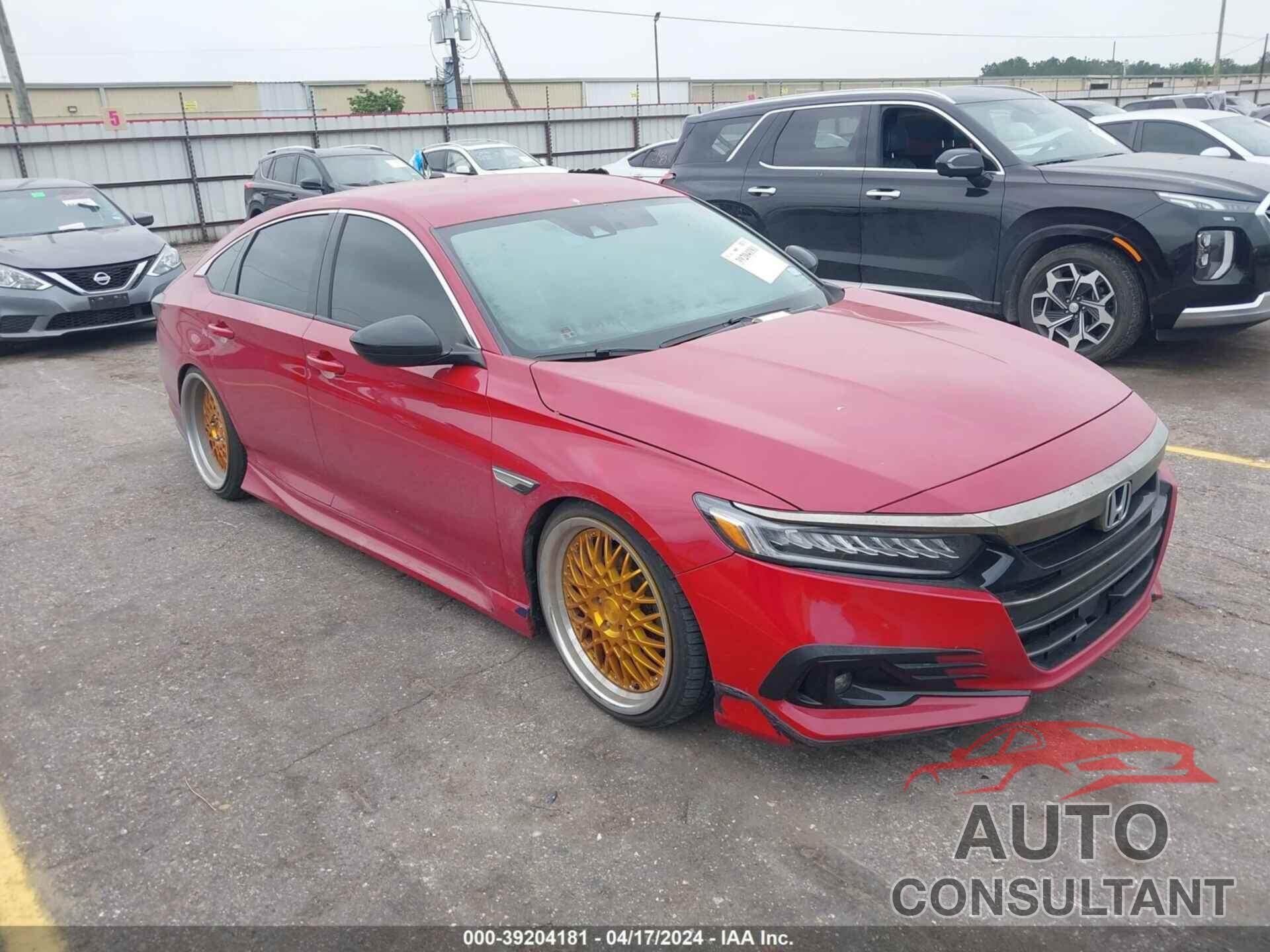 HONDA ACCORD 2021 - 1HGCV1F46MA035884