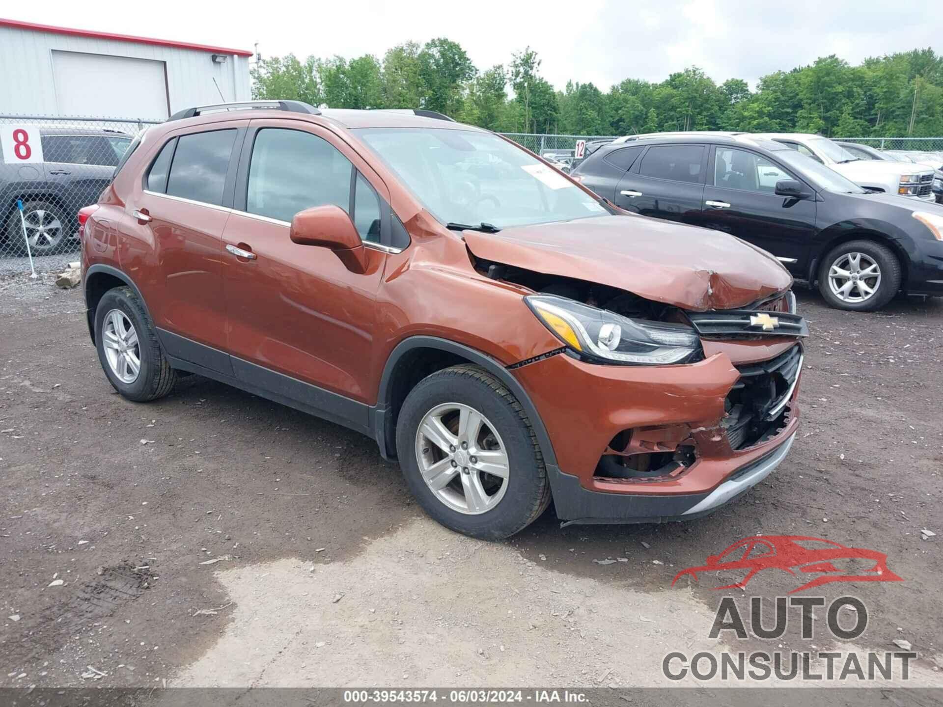 CHEVROLET TRAX 2019 - 3GNCJLSB6KL219262