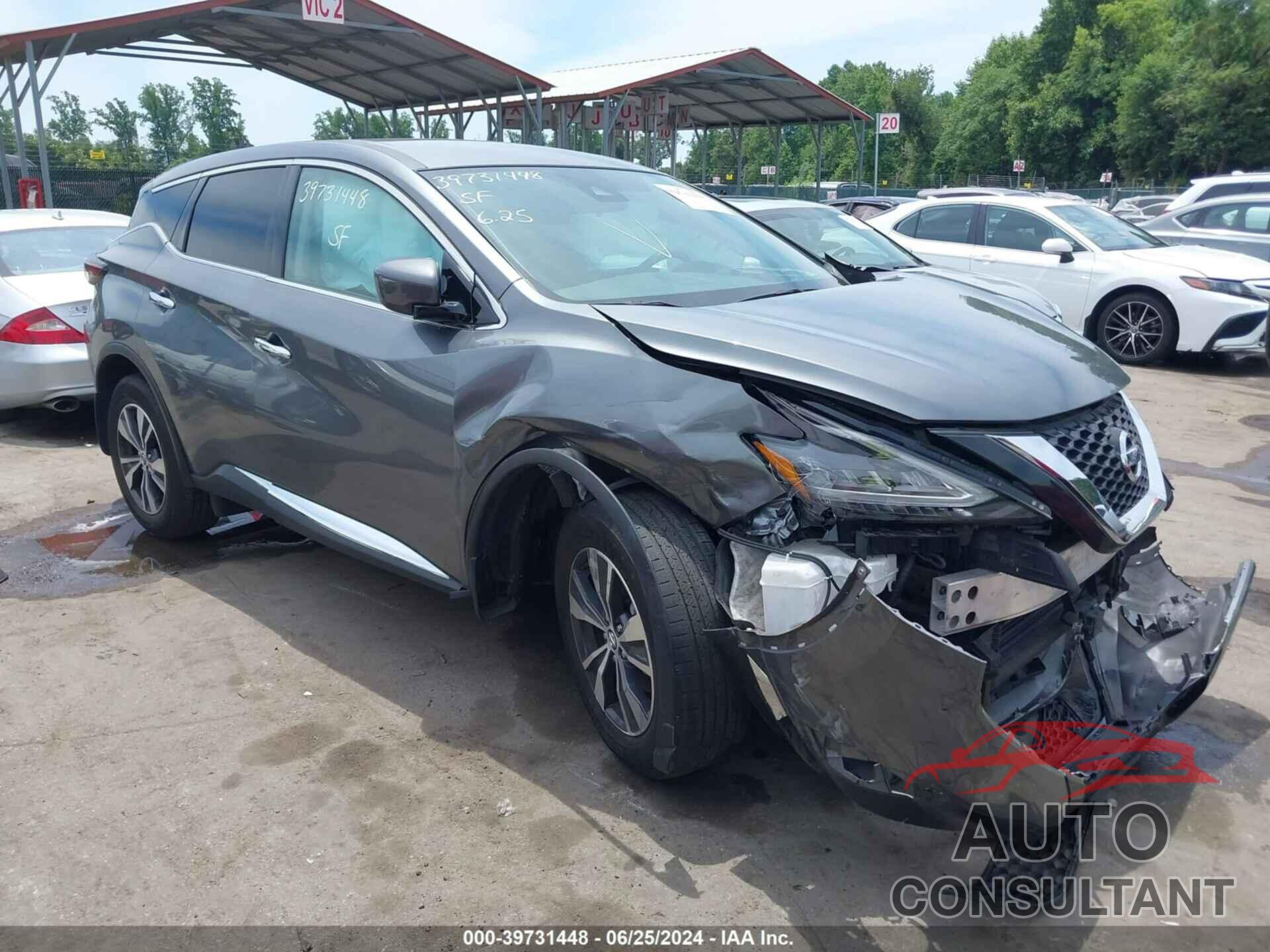 NISSAN MURANO 2021 - 5N1AZ2AS2MC147104