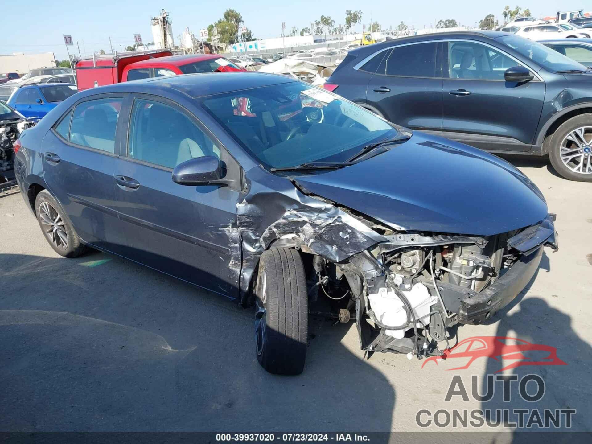 TOYOTA COROLLA 2017 - 2T1BURHE5HC797817