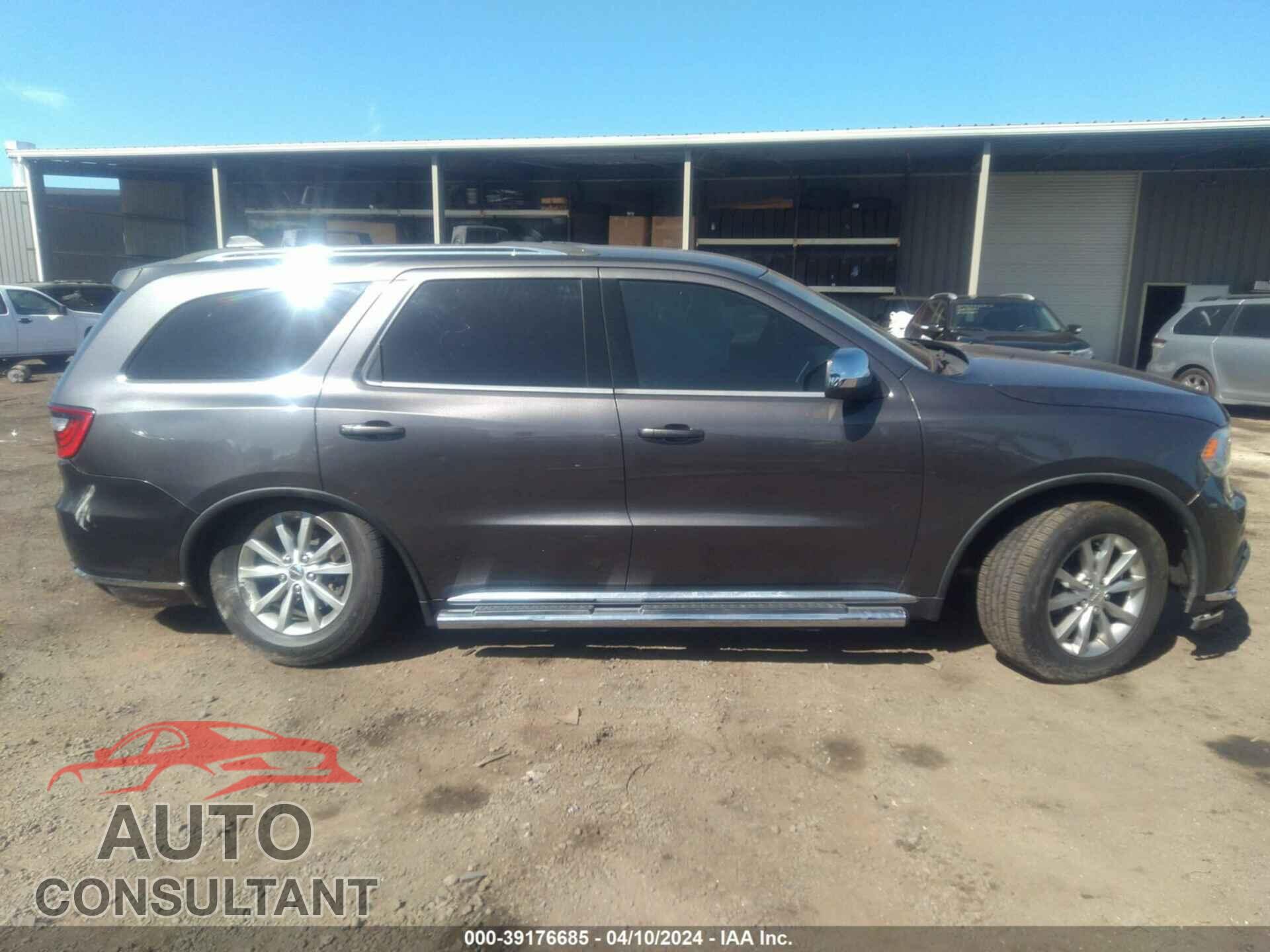 DODGE DURANGO 2017 - 1C4RDJAG0HC623383