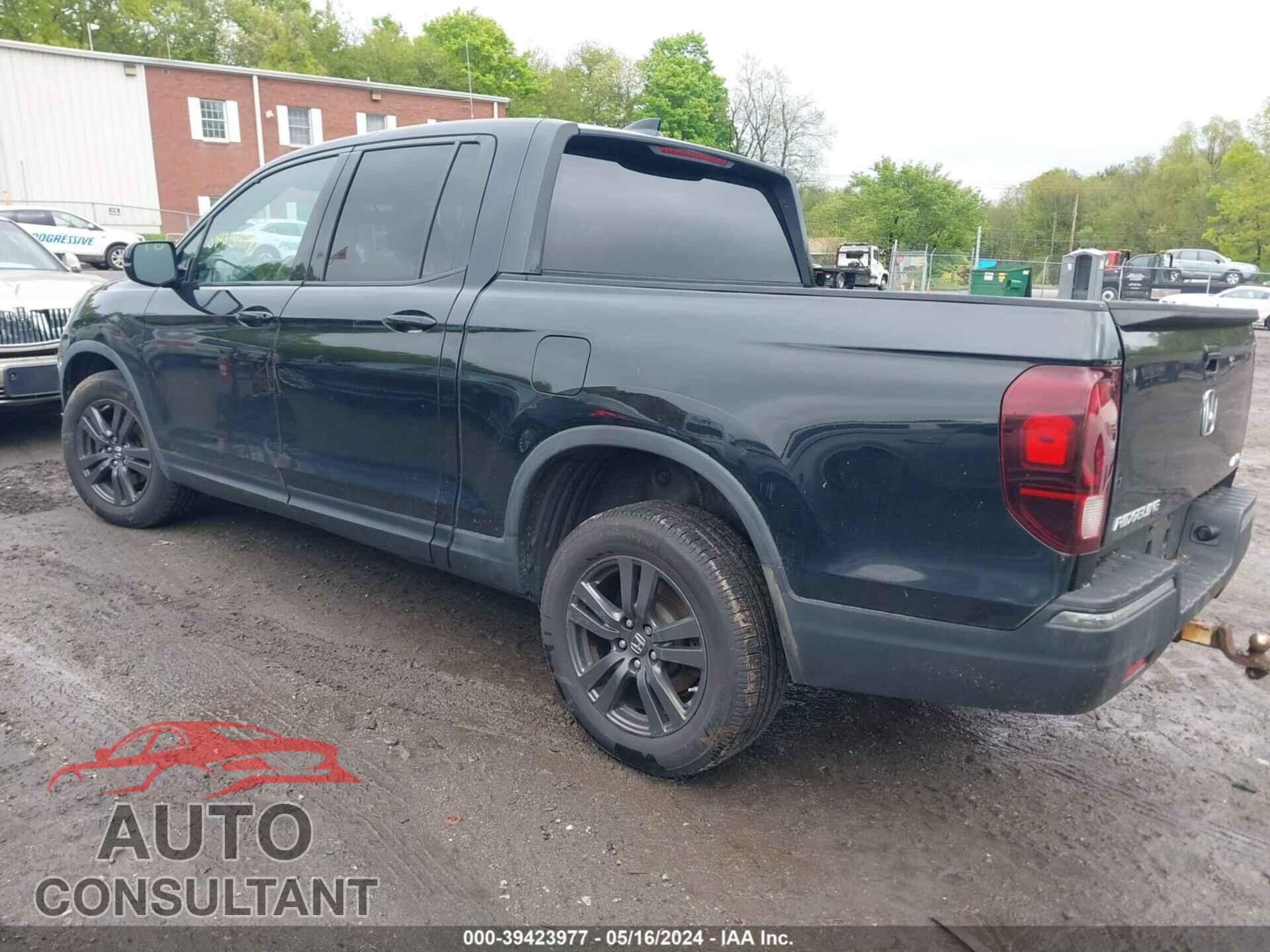 HONDA RIDGELINE 2017 - 5FPYK3F1XHB011137