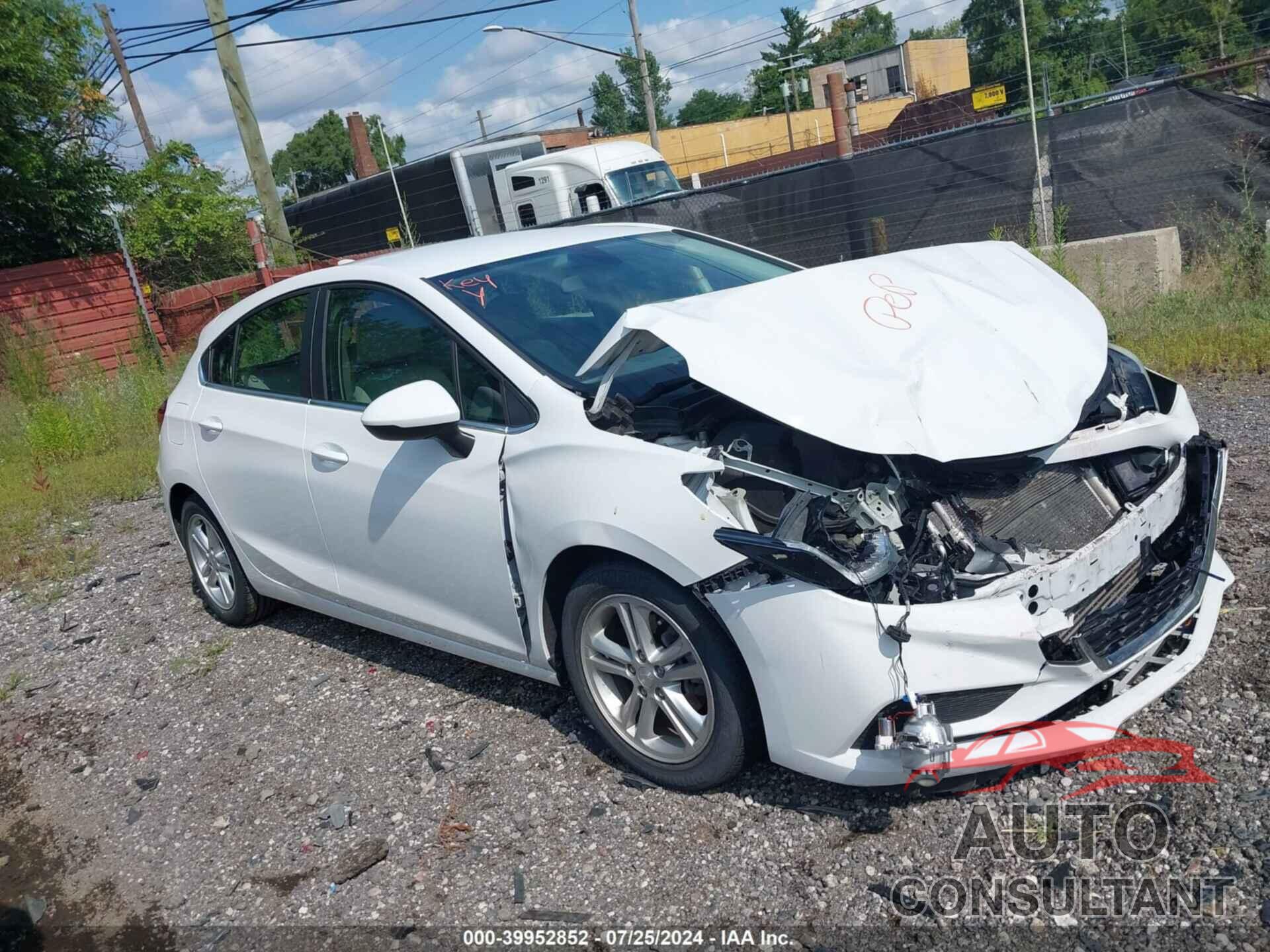 CHEVROLET CRUZE 2017 - 3G1BE6SM5HS607005