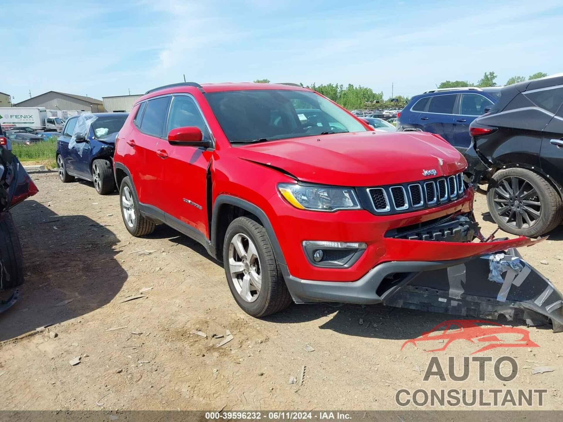 JEEP COMPASS 2018 - 3C4NJDBBXJT139002