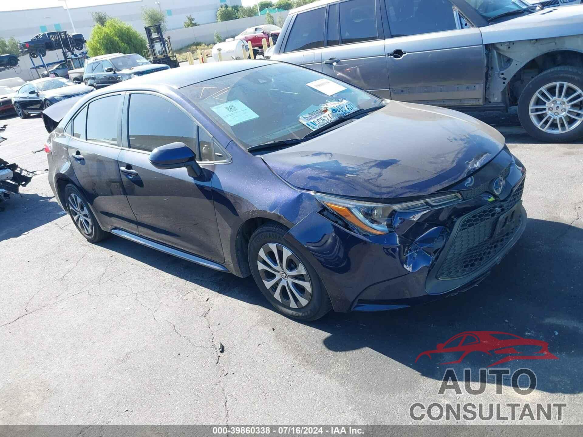 TOYOTA COROLLA 2022 - JTDEAMDE6NJ048068