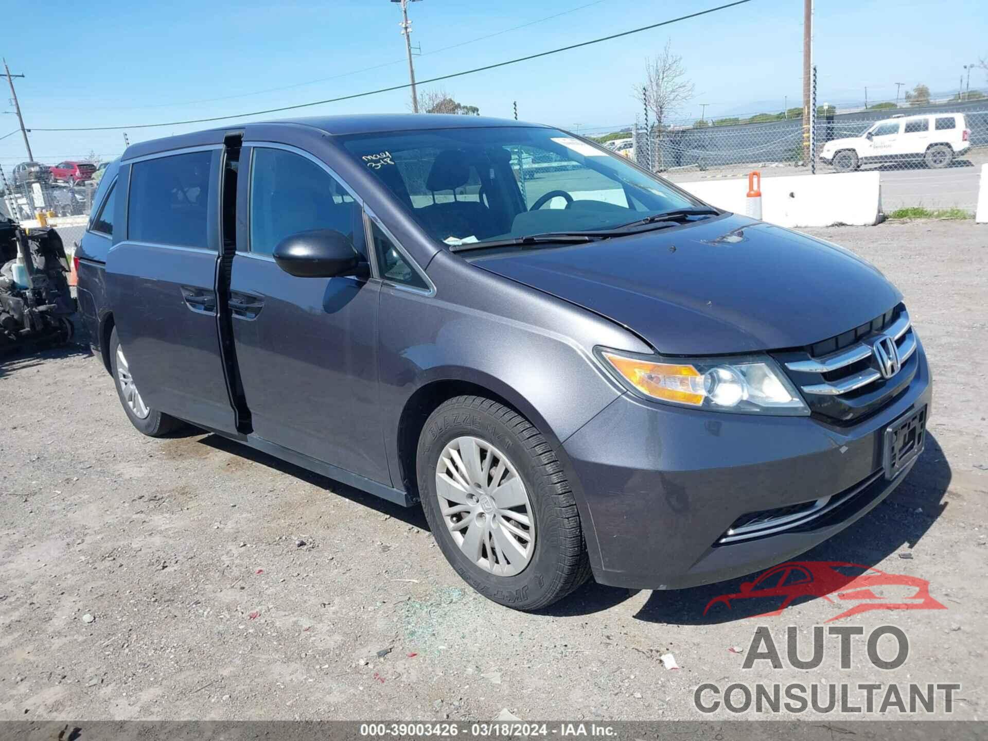 HONDA ODYSSEY 2016 - 5FNRL5H28GB148958