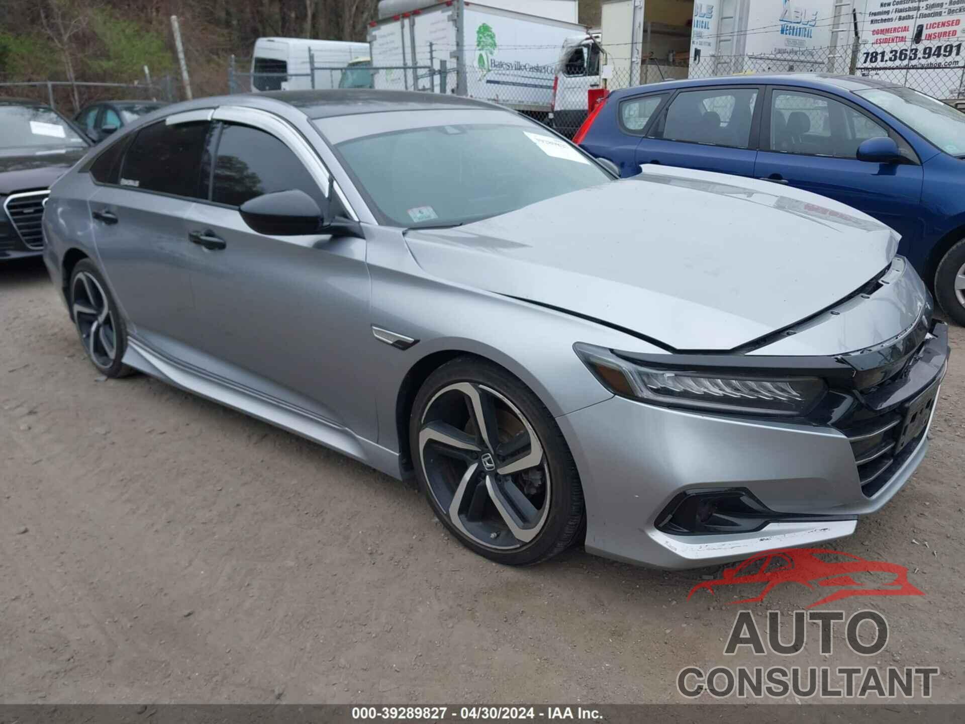 HONDA ACCORD 2022 - 1HGCV1F40NA044484