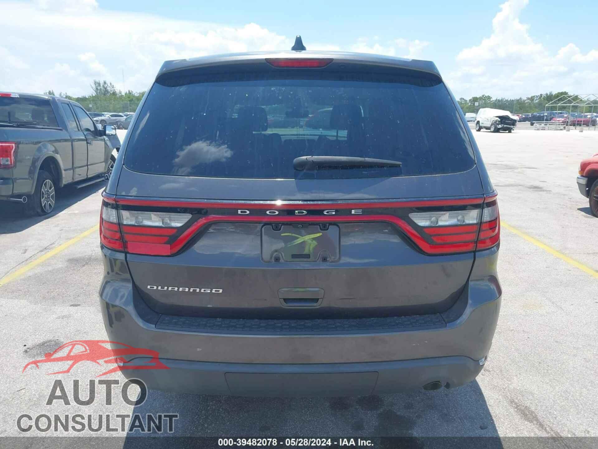 DODGE DURANGO 2019 - 1C4RDHAG4KC604450