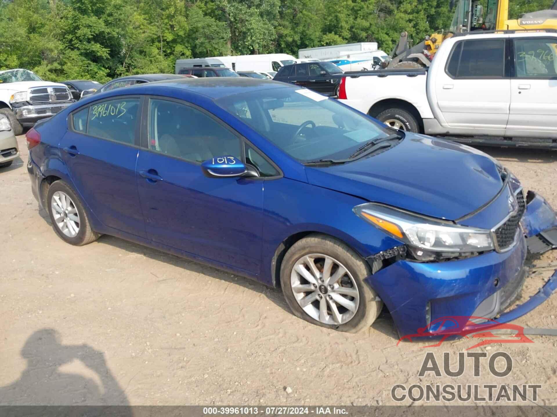 KIA FORTE 2017 - 3KPFL4A76HE086292