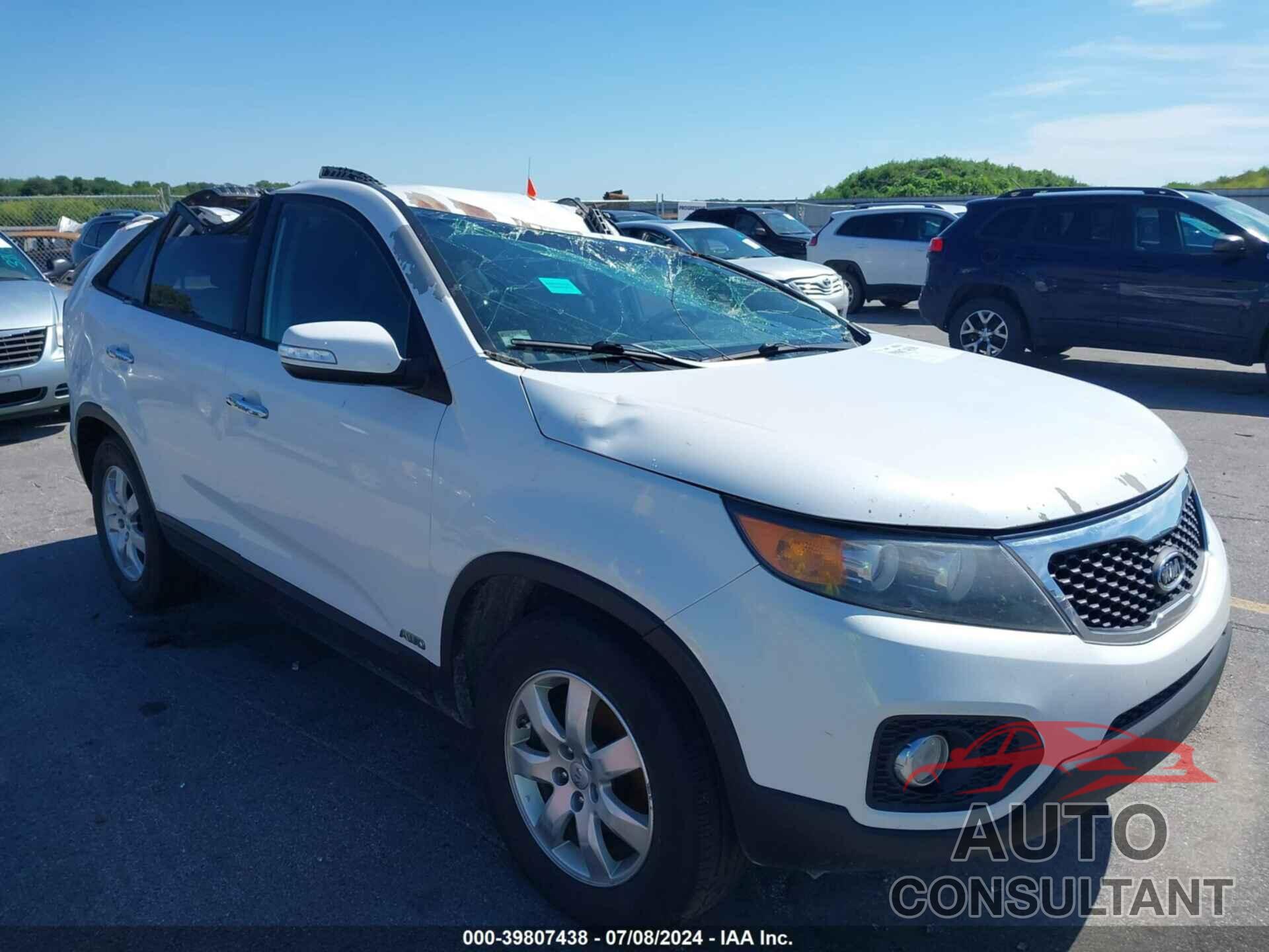 KIA SORENTO 2013 - 5XYKTCA6XDG322567