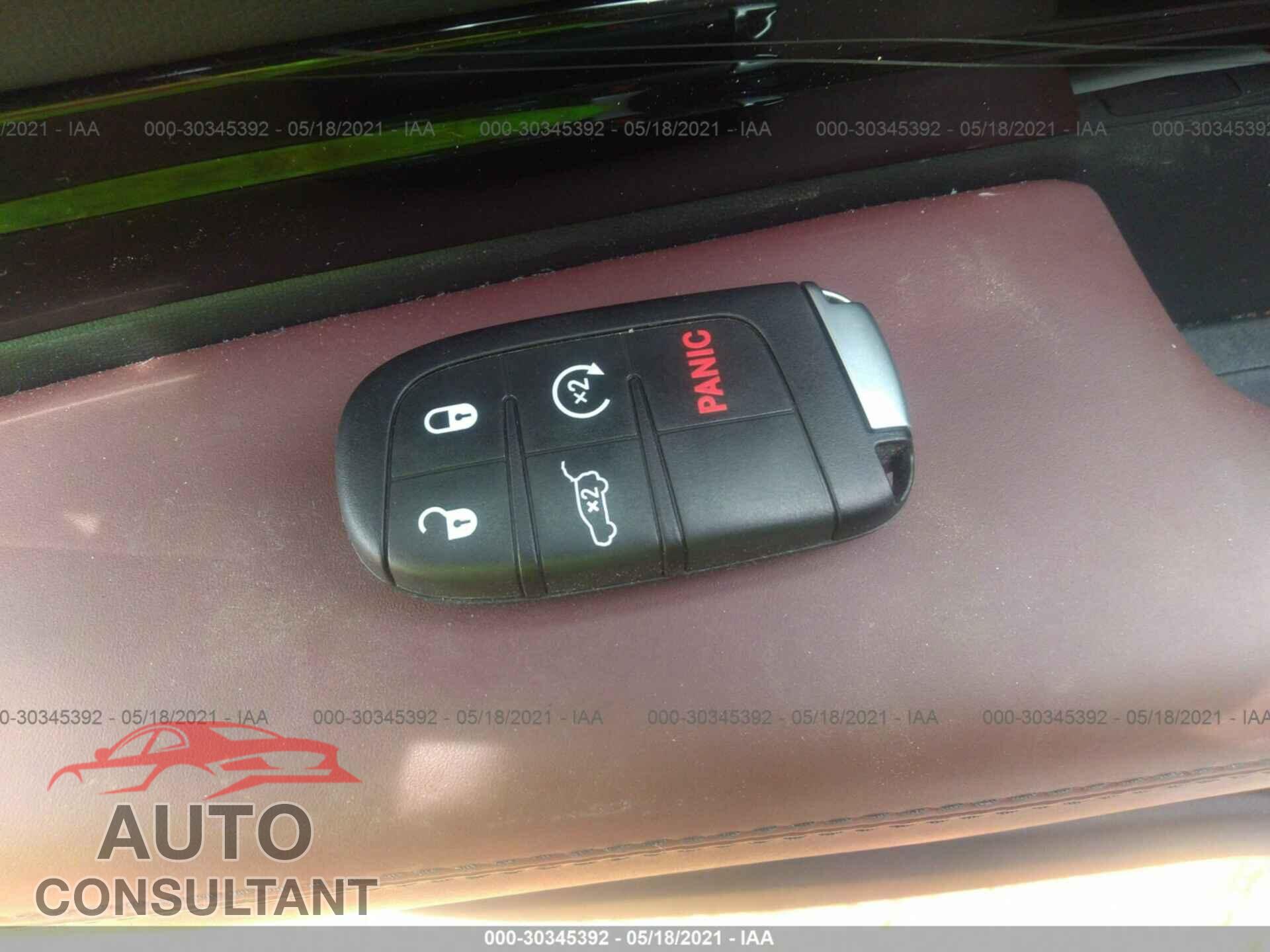 DODGE DURANGO 2021 - 1C4RDHEG2MC540356