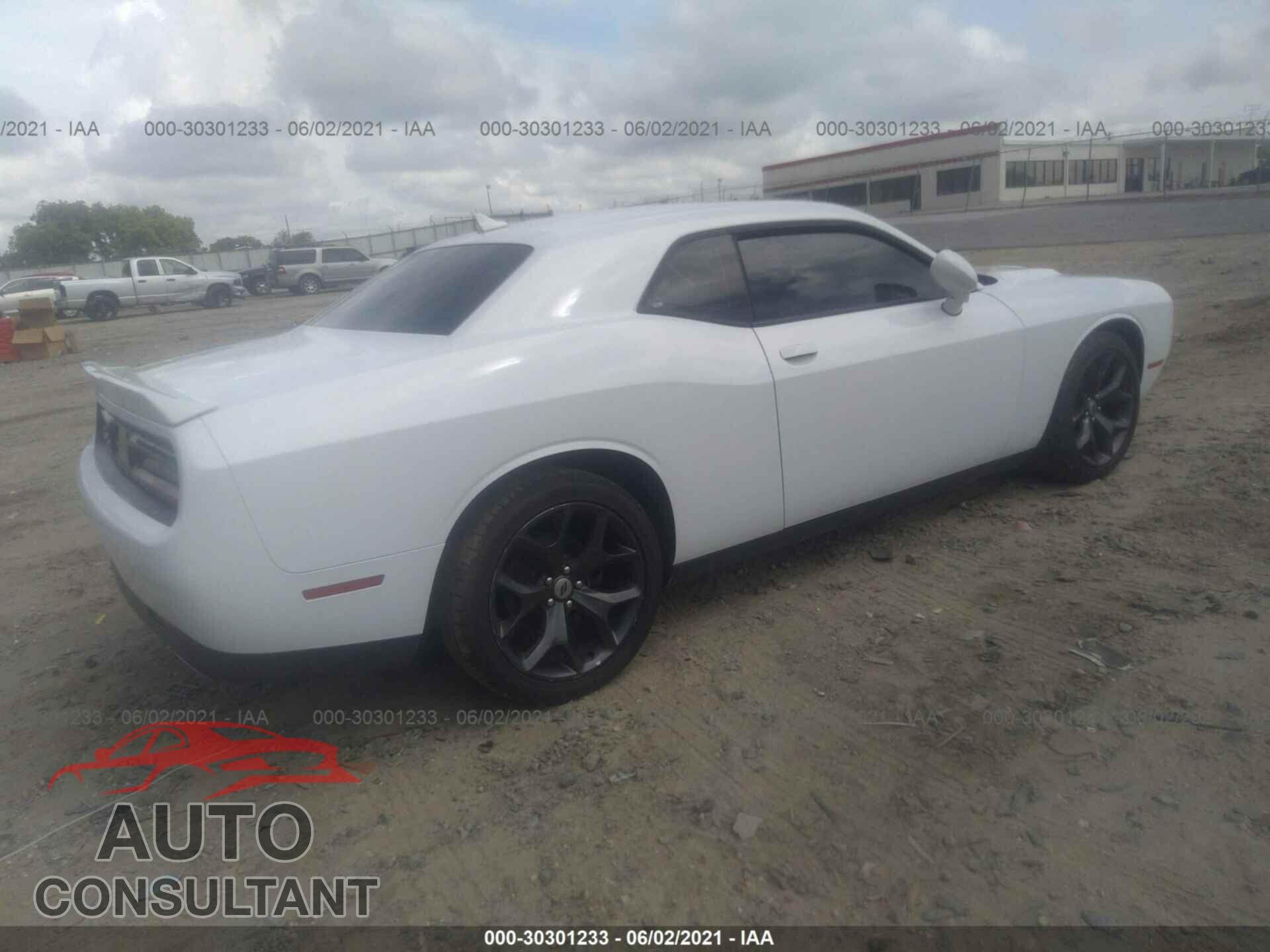 DODGE CHALLENGER 2018 - 2C3CDZAGXJH258500