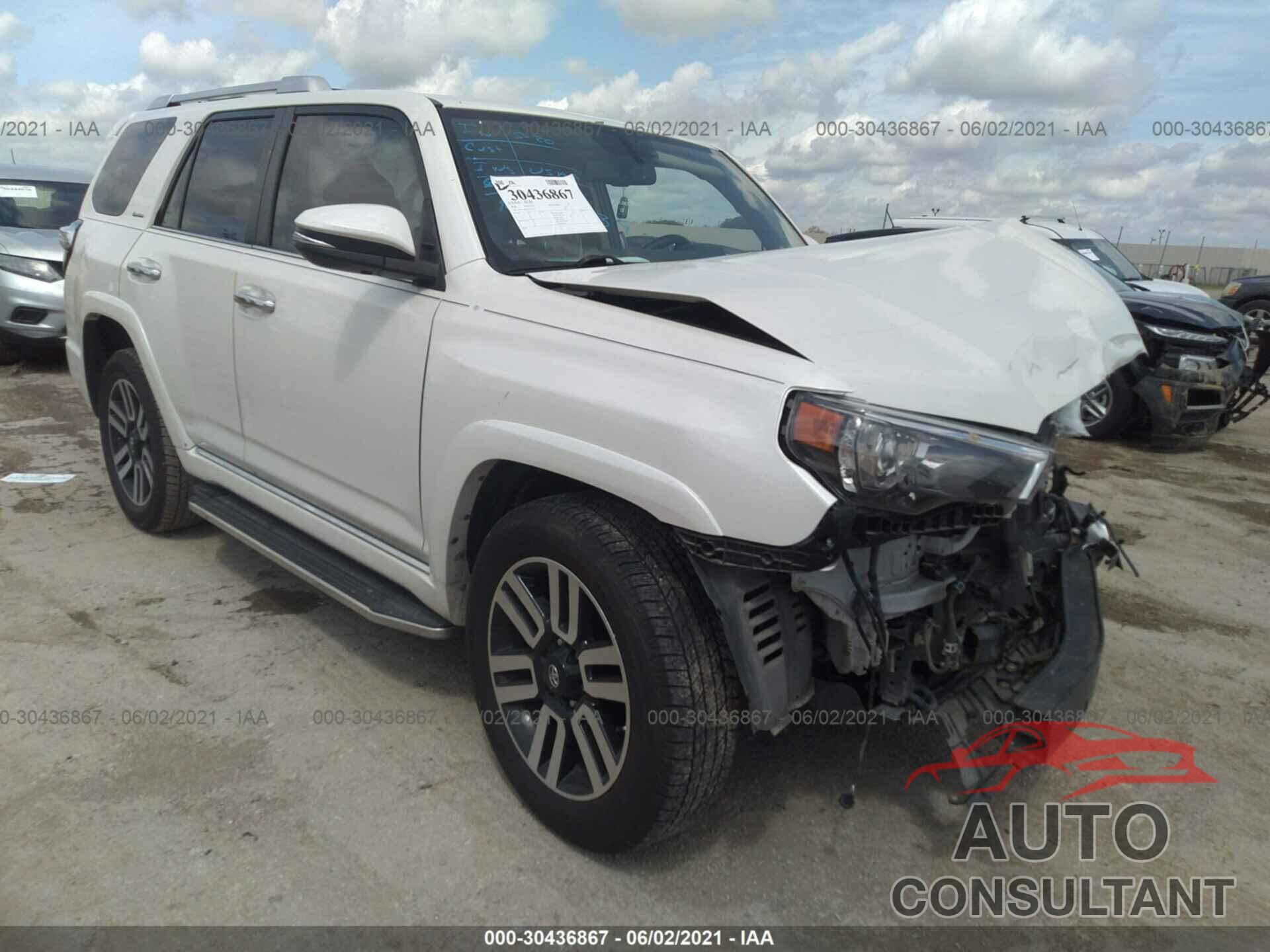 TOYOTA 4RUNNER 2016 - JTEZU5JR7G5146457