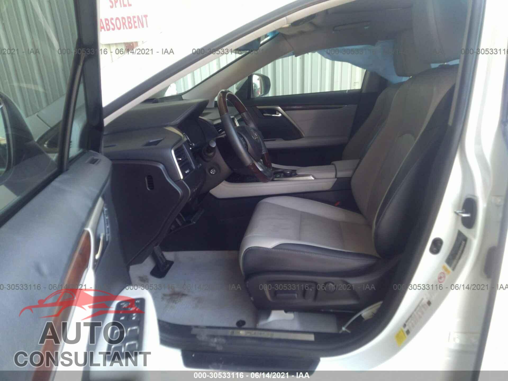 LEXUS RX 2017 - 2T2ZZMCA5HC059471