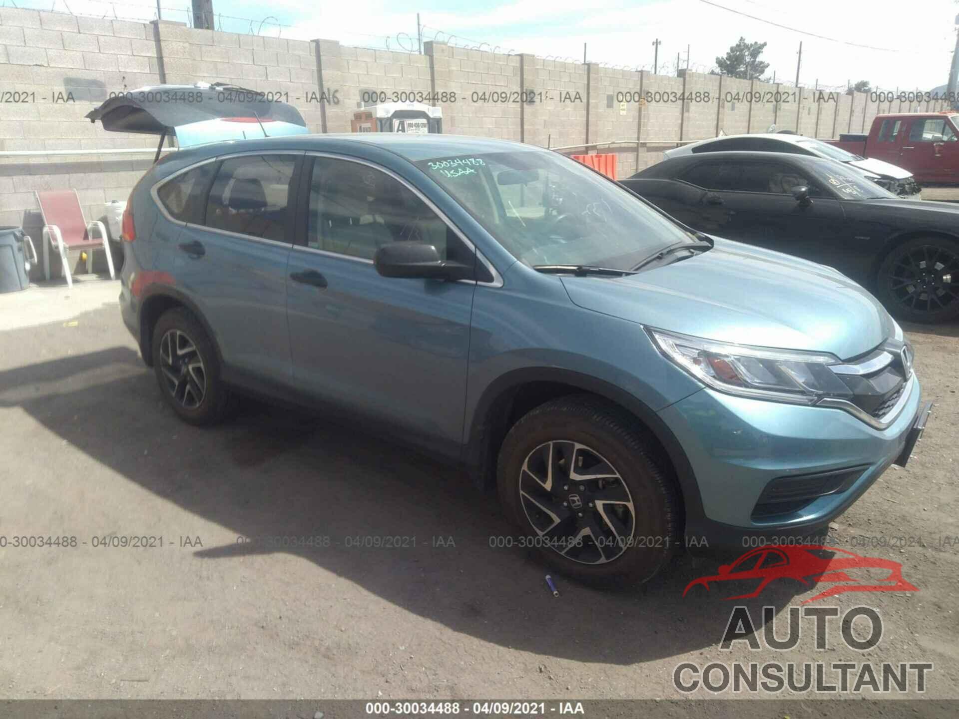 HONDA CR-V 2016 - 5J6RM4H41GL035093