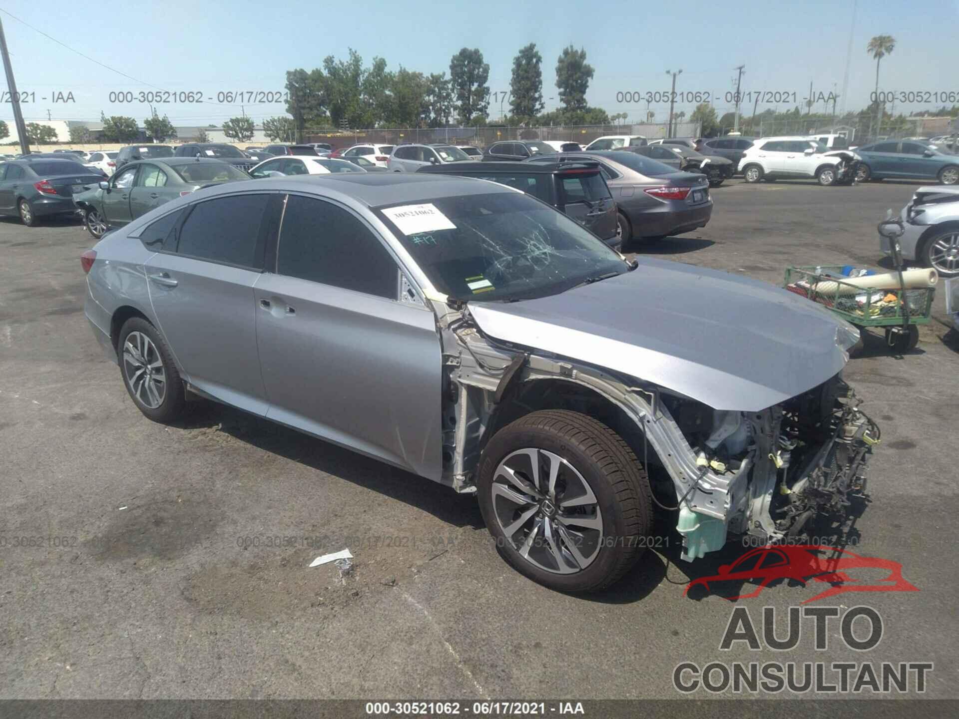 HONDA ACCORD HYBRID 2018 - 1HGCV3F91JA008708