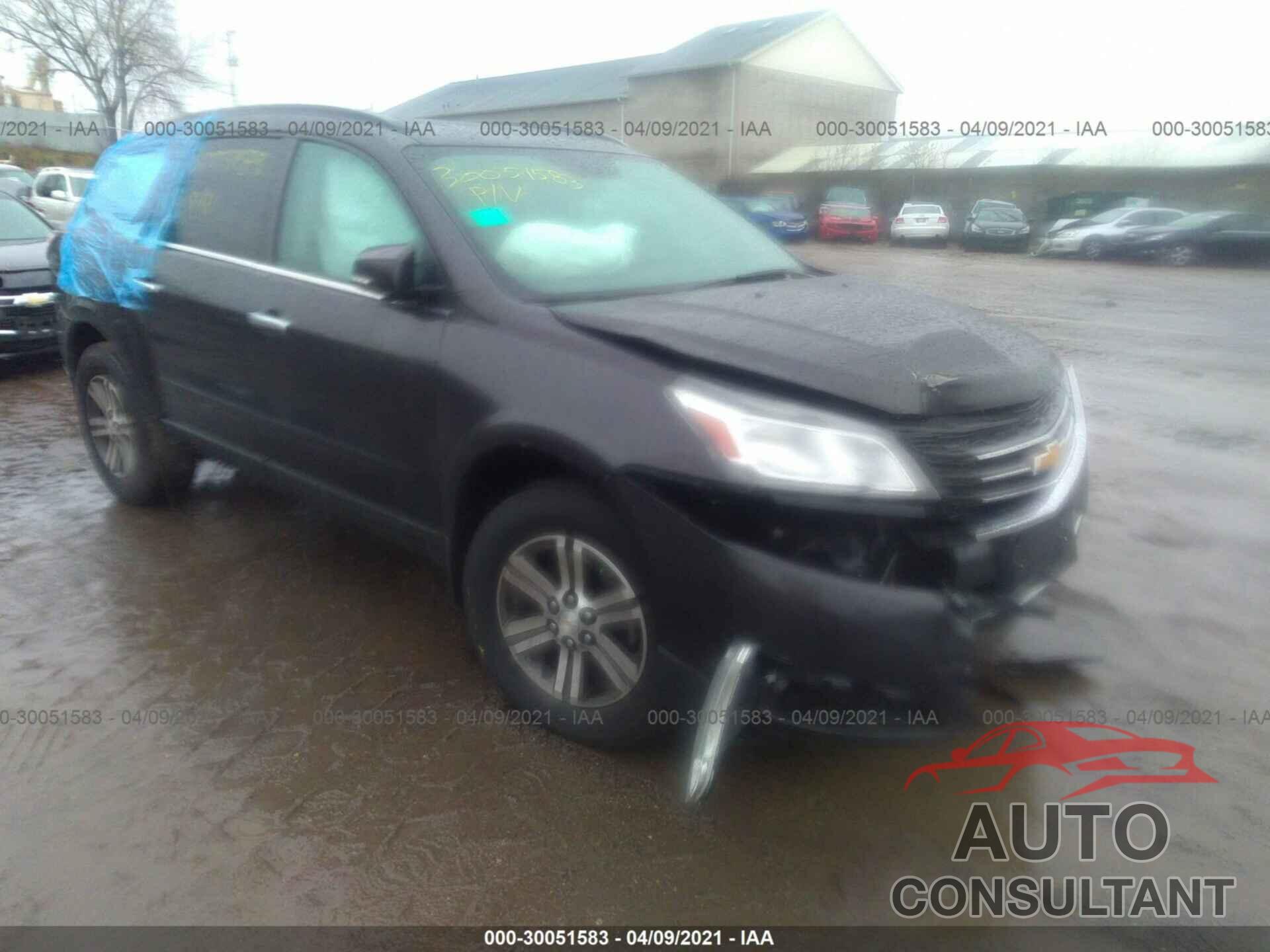 CHEVROLET TRAVERSE 2016 - 1GNKRGKD5GJ277066