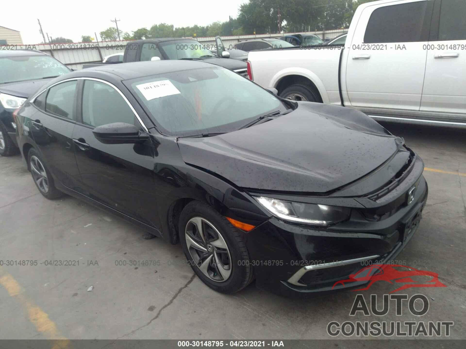 HONDA CIVIC SEDAN 2019 - 19XFC2F66KE001382