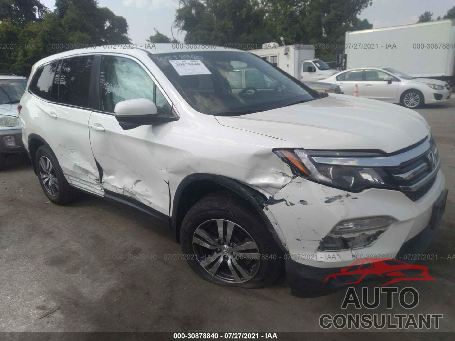 HONDA PILOT 2017 - 5FNYF6H36HB051907