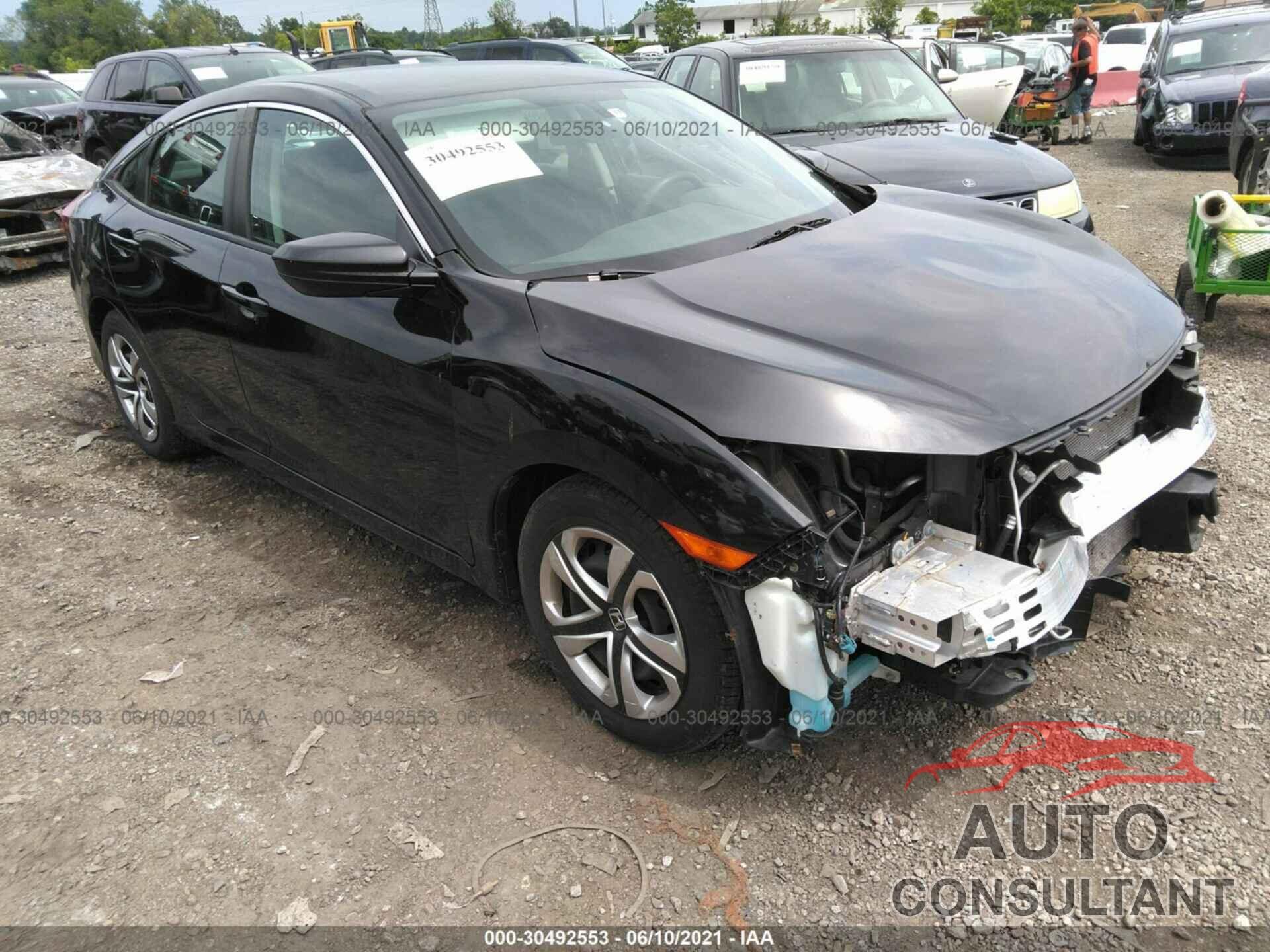 HONDA CIVIC SEDAN 2016 - 2HGFC2F55GH543335