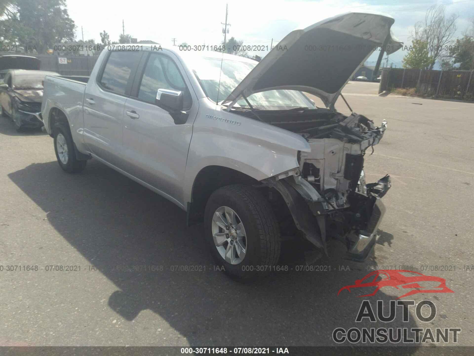 CHEVROLET SILVERADO 1500 2020 - 1GCUYDEDXLZ232960