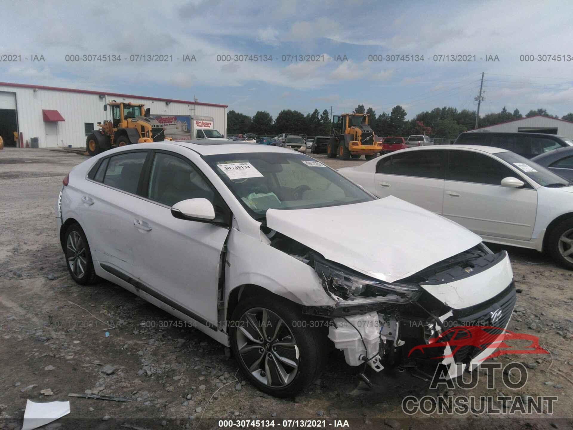 HYUNDAI IONIQ HYBRID 2018 - KMHC85LC2JU060442