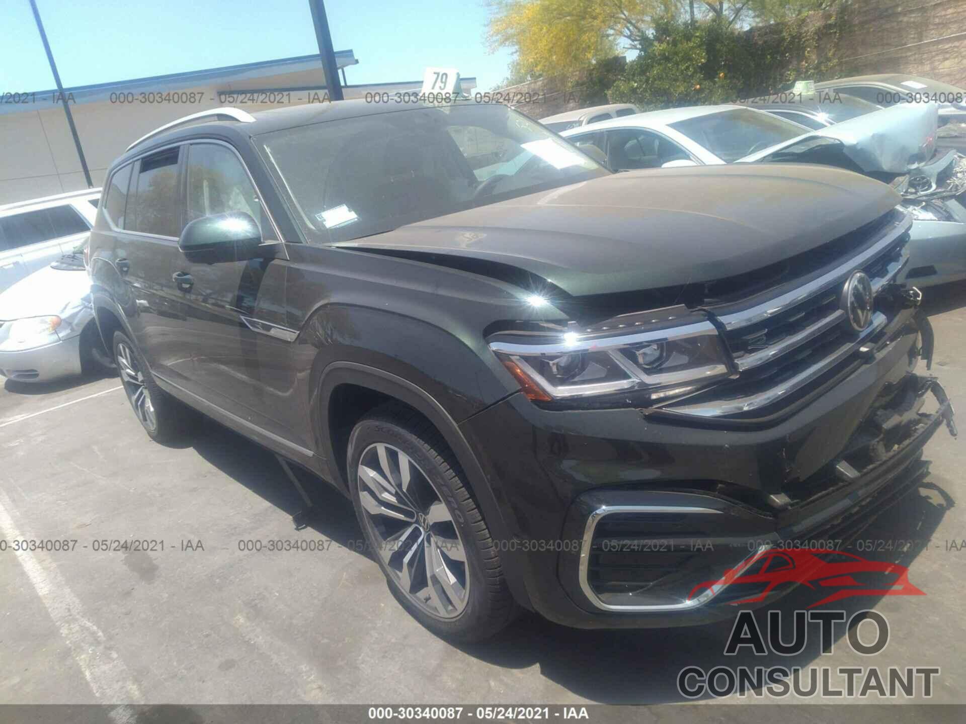 VOLKSWAGEN ATLAS 2021 - 1V2FR2CA1MC565411