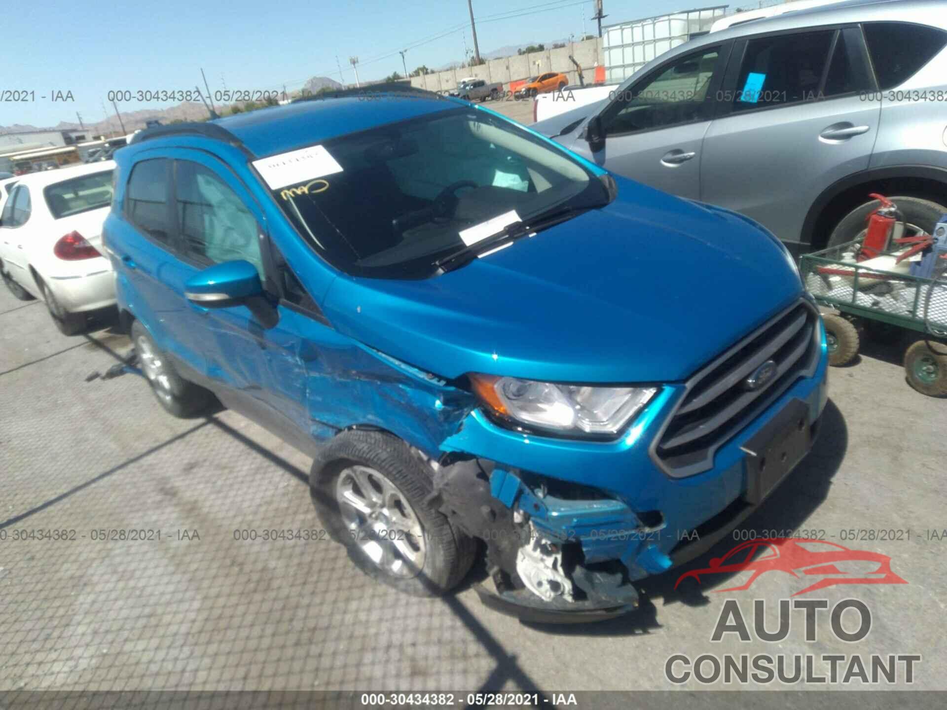 FORD ECOSPORT 2018 - MAJ3P1TE1JC228200