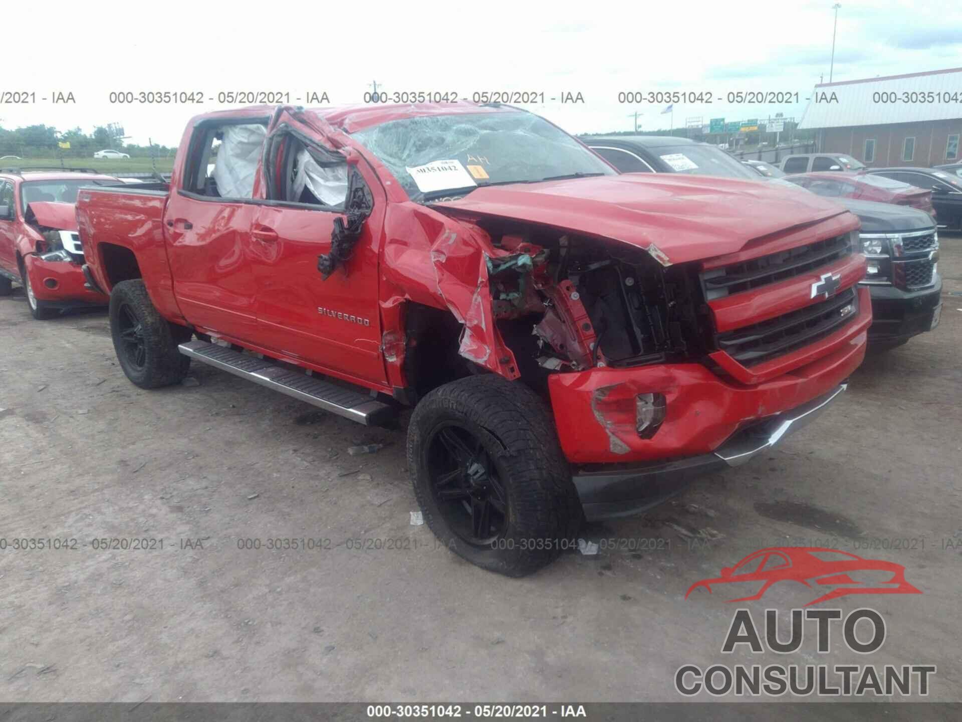 CHEVROLET SILVERADO 1500 2016 - 3GCUKREC6GG172316