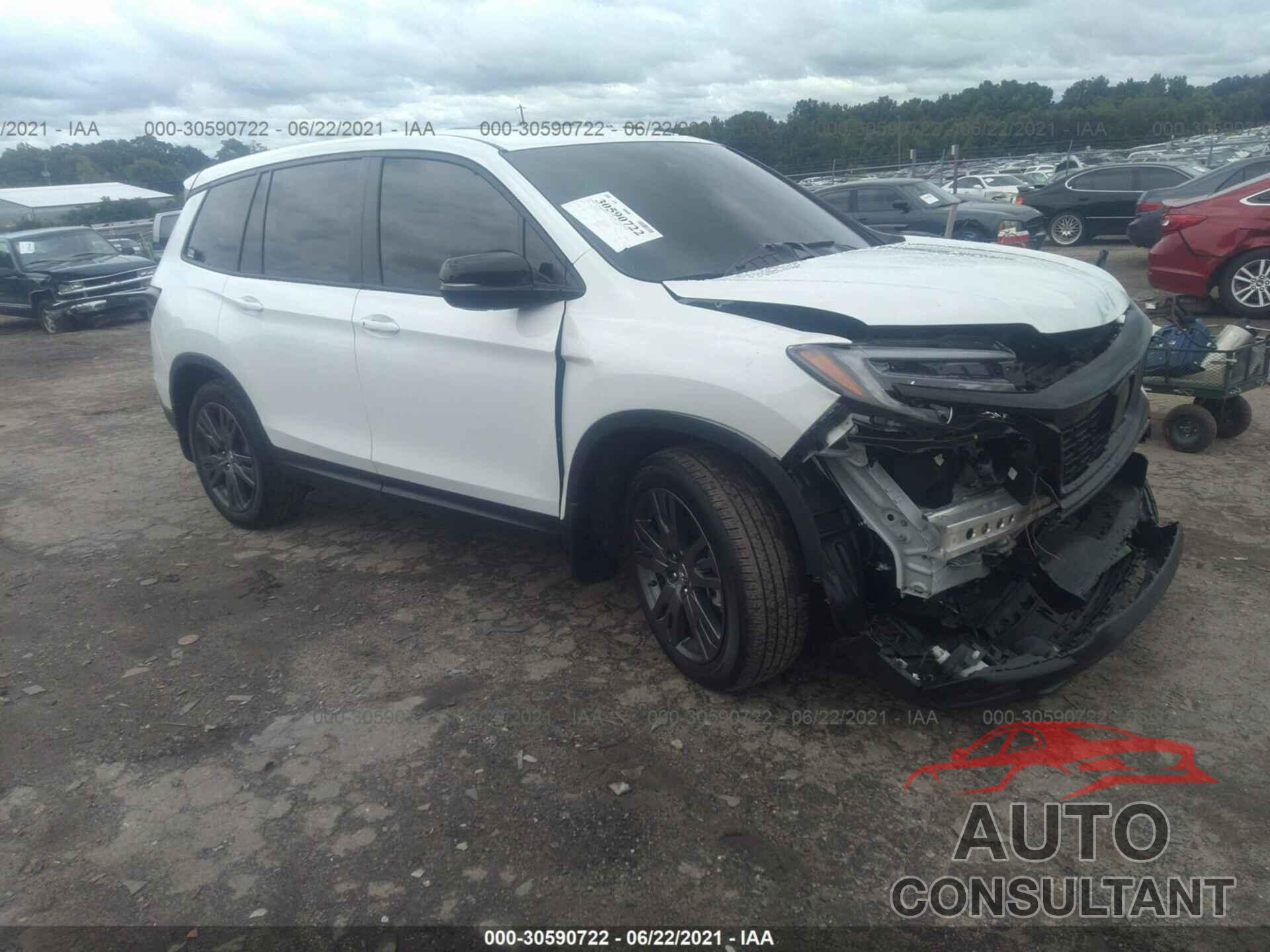 HONDA PASSPORT 2020 - 5FNYF7H59LB005228