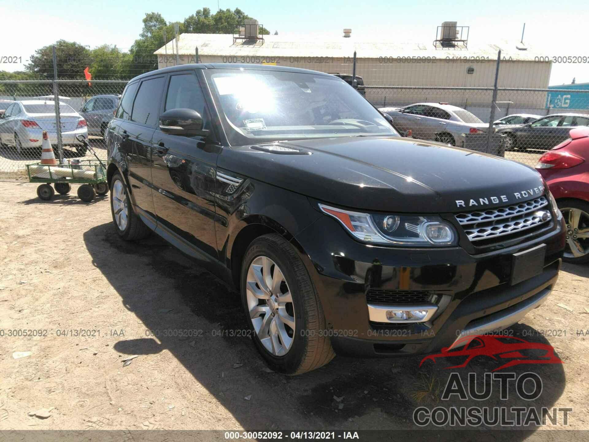 LAND ROVER RANGE ROVER SPORT 2016 - SALWR2KF4GA631165